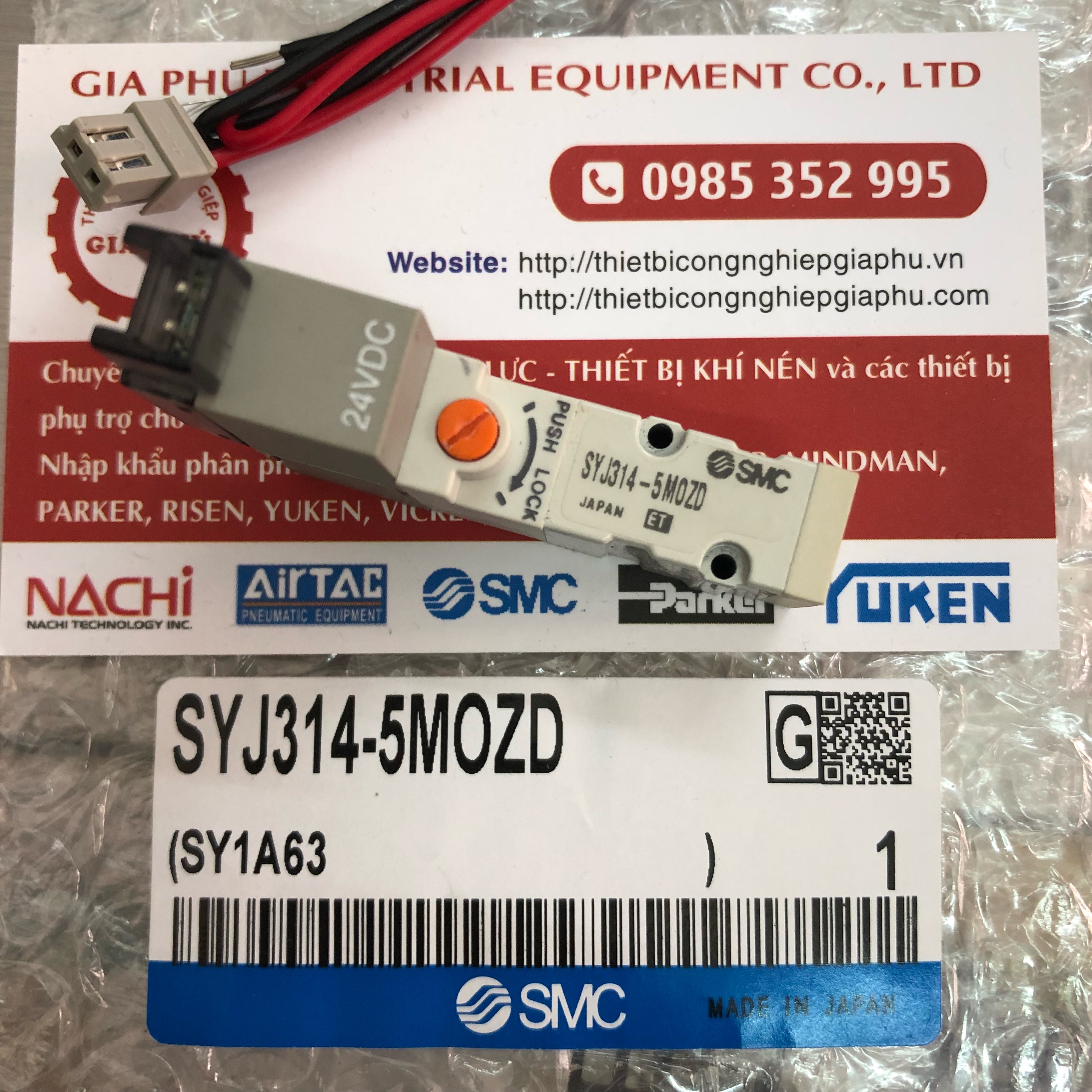 Van khí SMC SYJ314-5M0ZD