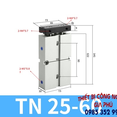 xilanh TN25x60S