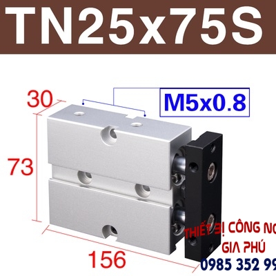 xilanh TN25x75S