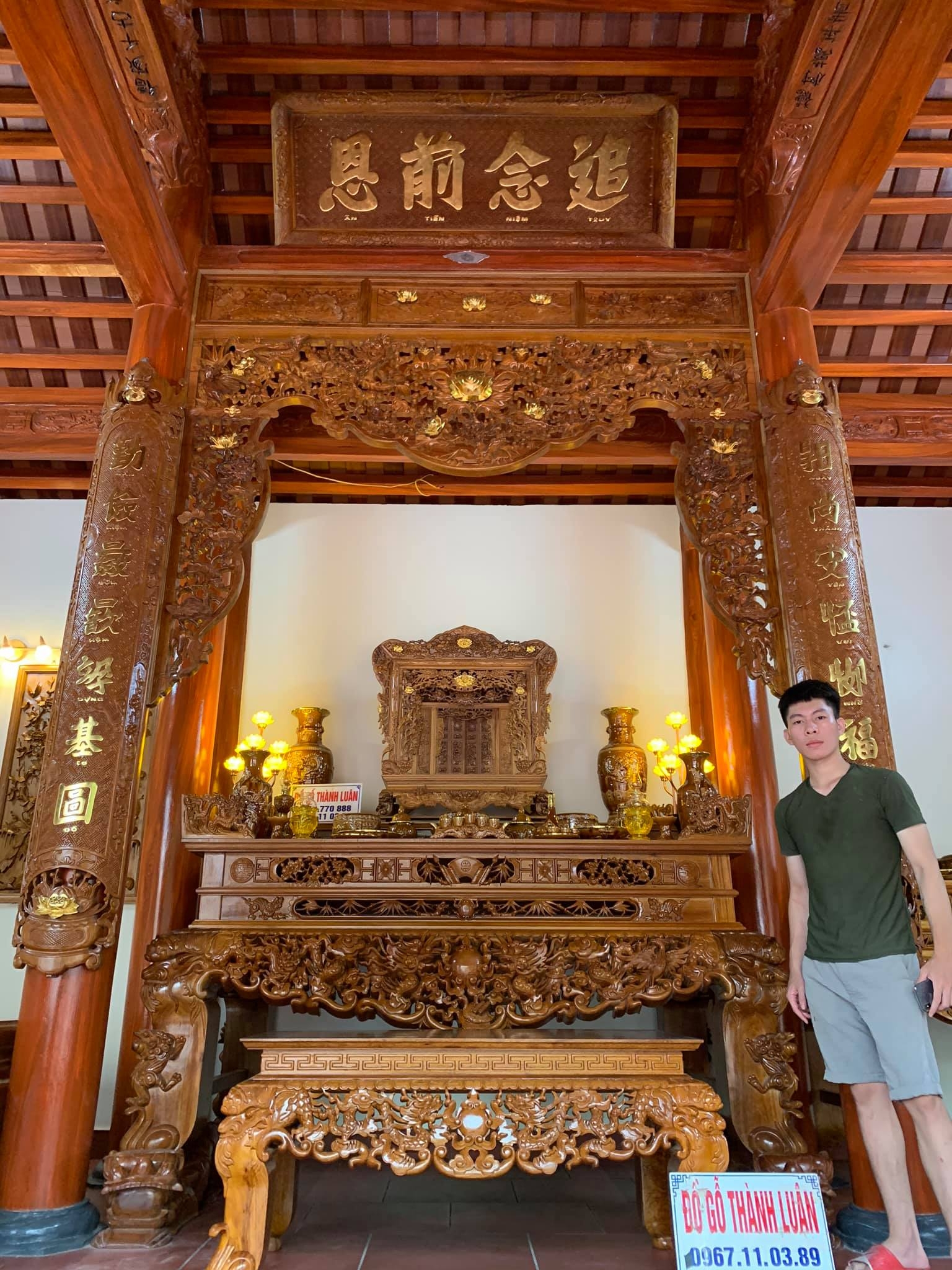 Nội Thất Nhà Thờ Gỗ Tại Yên Mỹ Hưng Yên