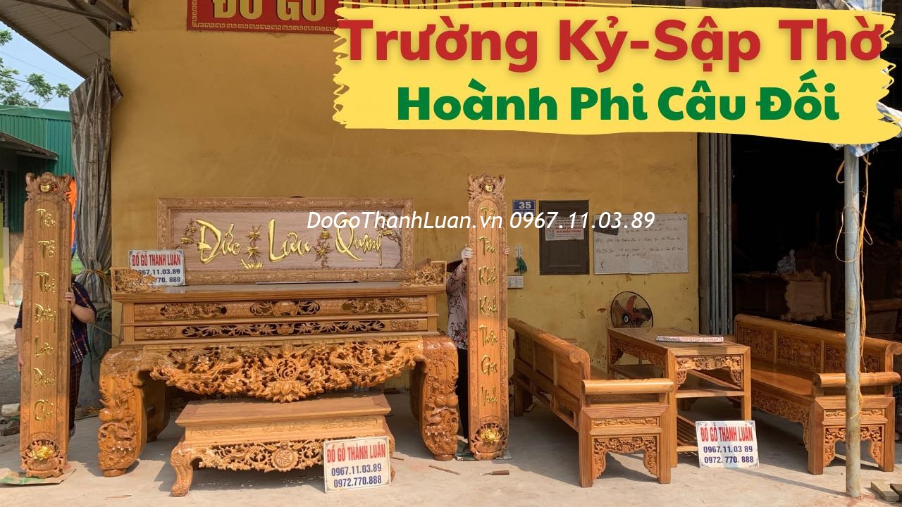 bộ đồ thờ trường kỷ