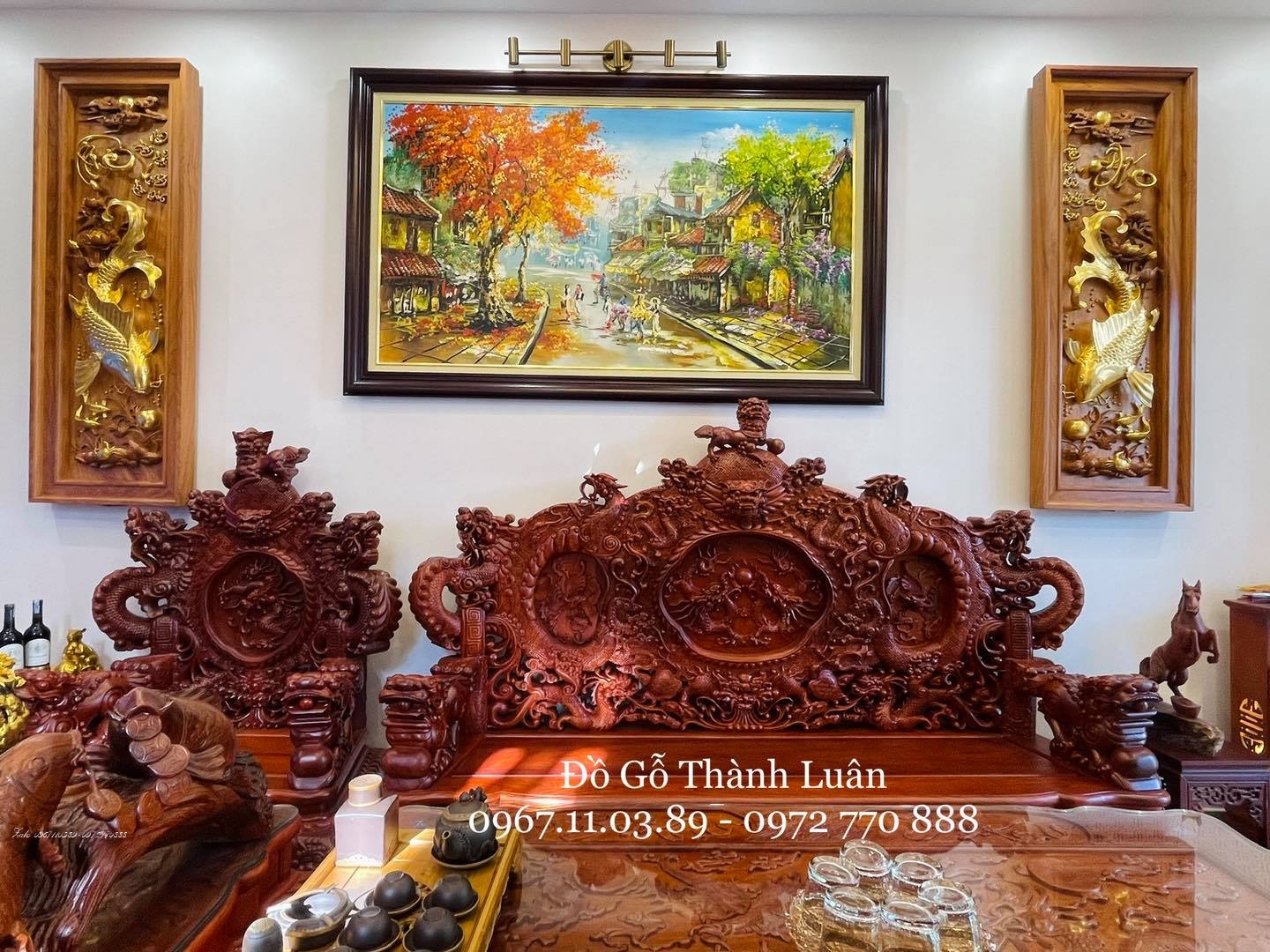 Bộ bàn ghế Đỉnh Rồng::::