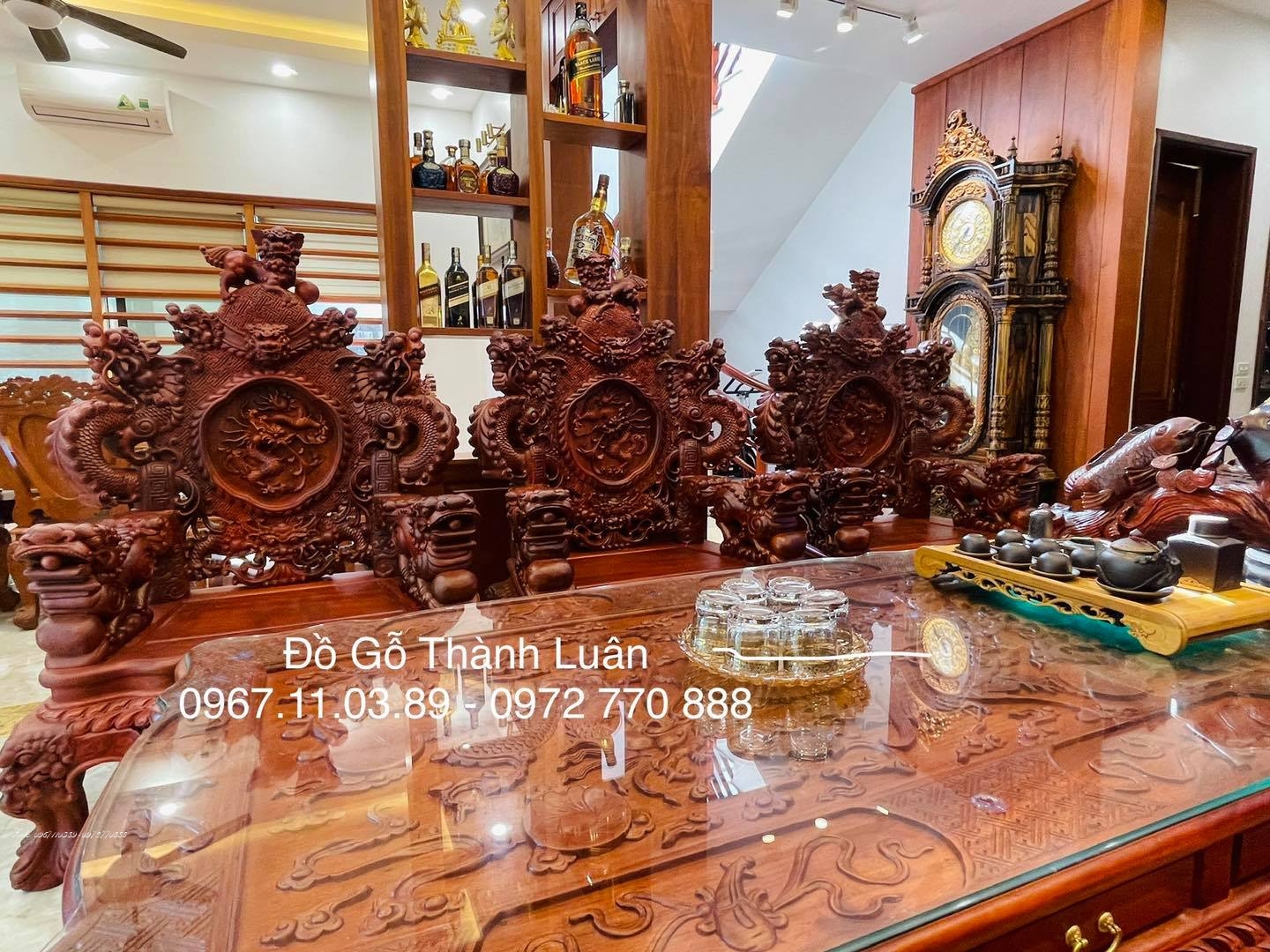 Bộ bàn ghế Đỉnh Rồng:::::