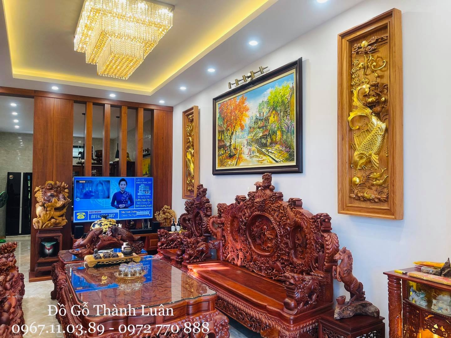 Bộ bàn ghế Đỉnh Rồng::