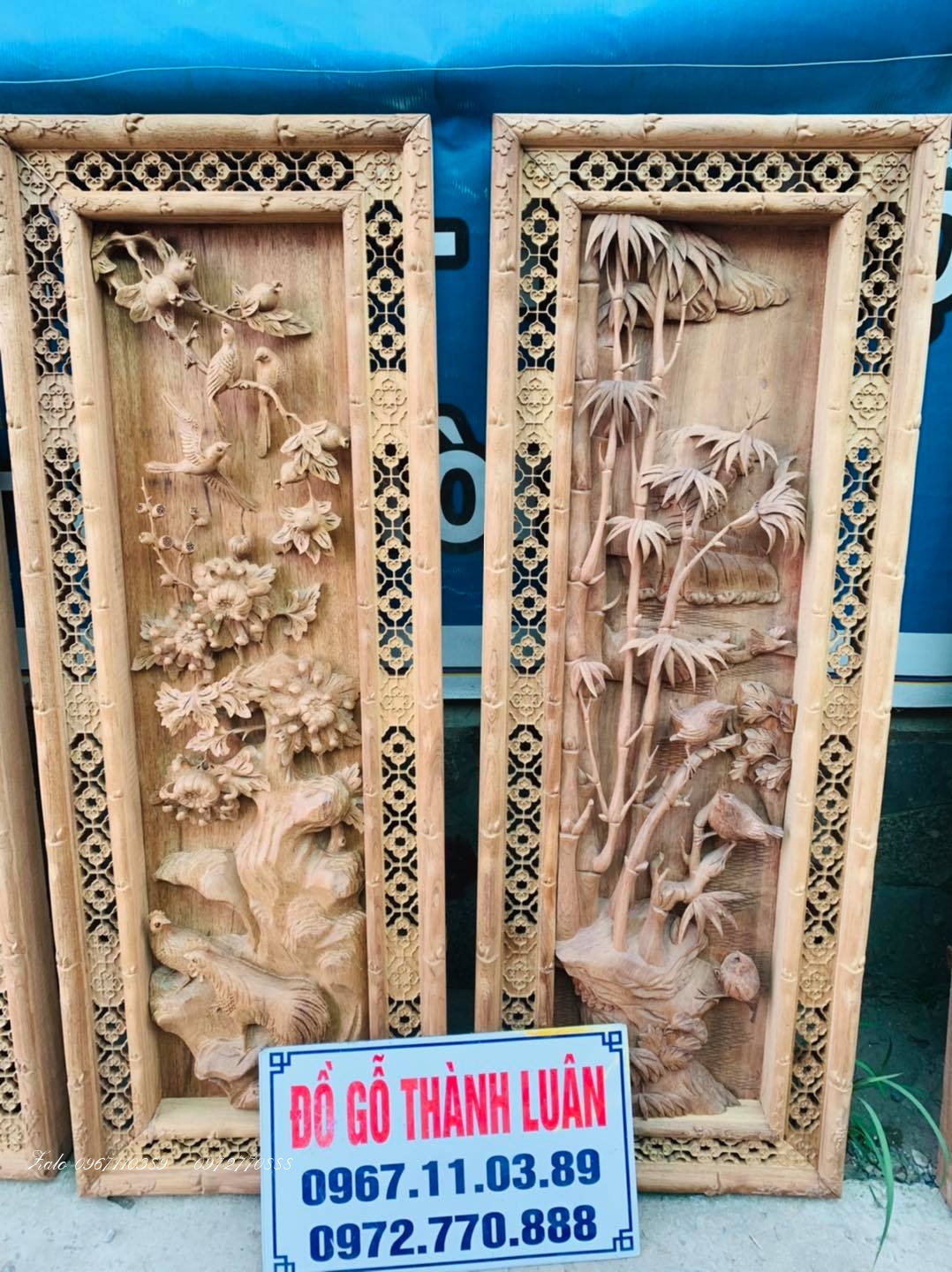 TRANH TỨ QUÝ MẪU 2021