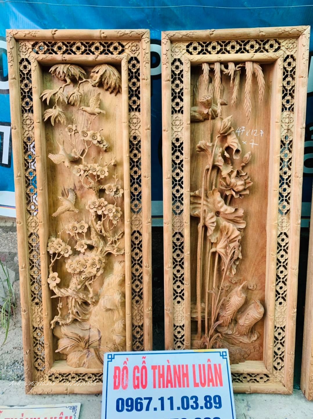 TRANH TỨ QUÝ MẪU 2021