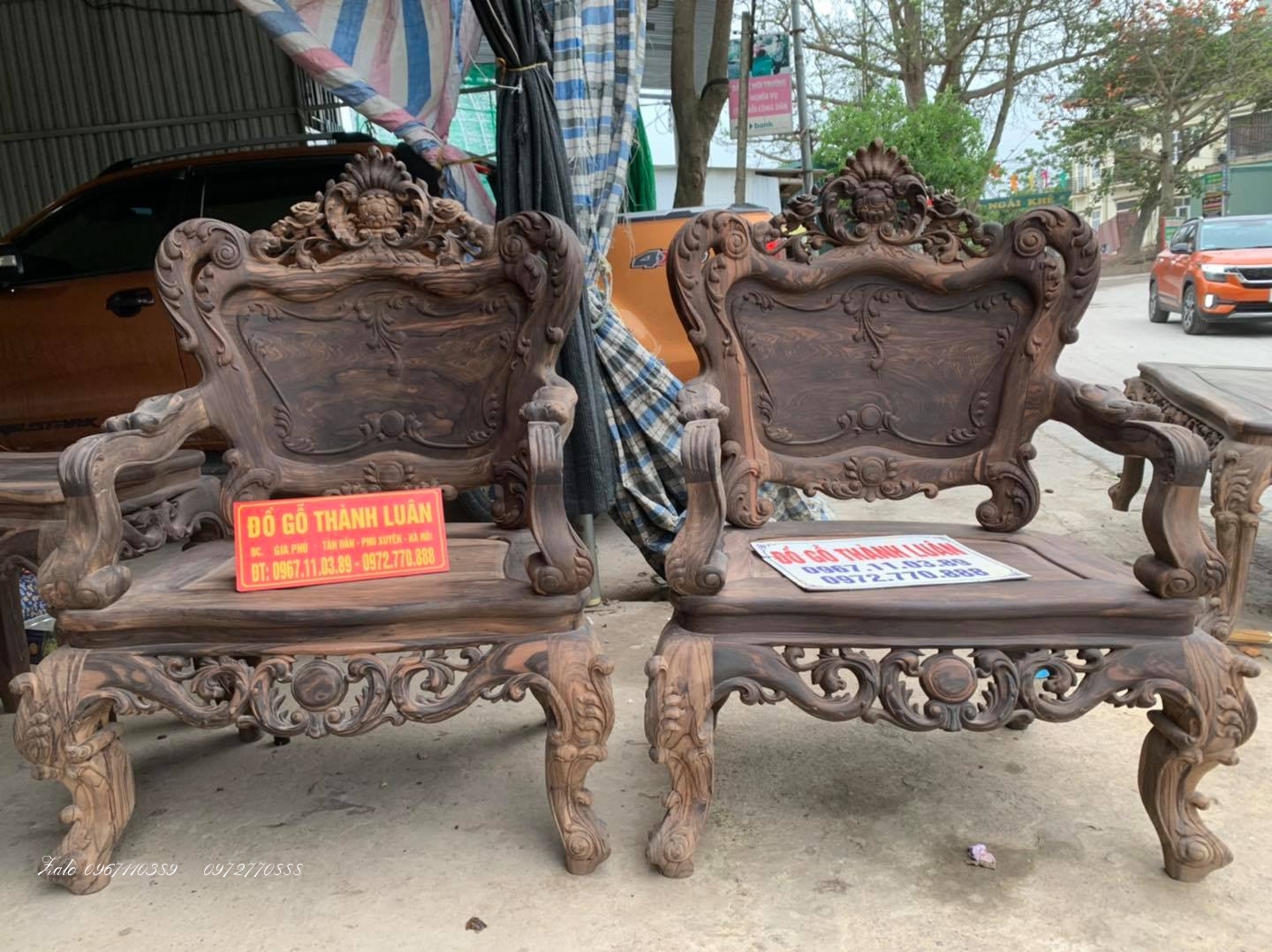 Bộ Bàn Ghế Lu-i (Louis) Tân Cổ Điển:,