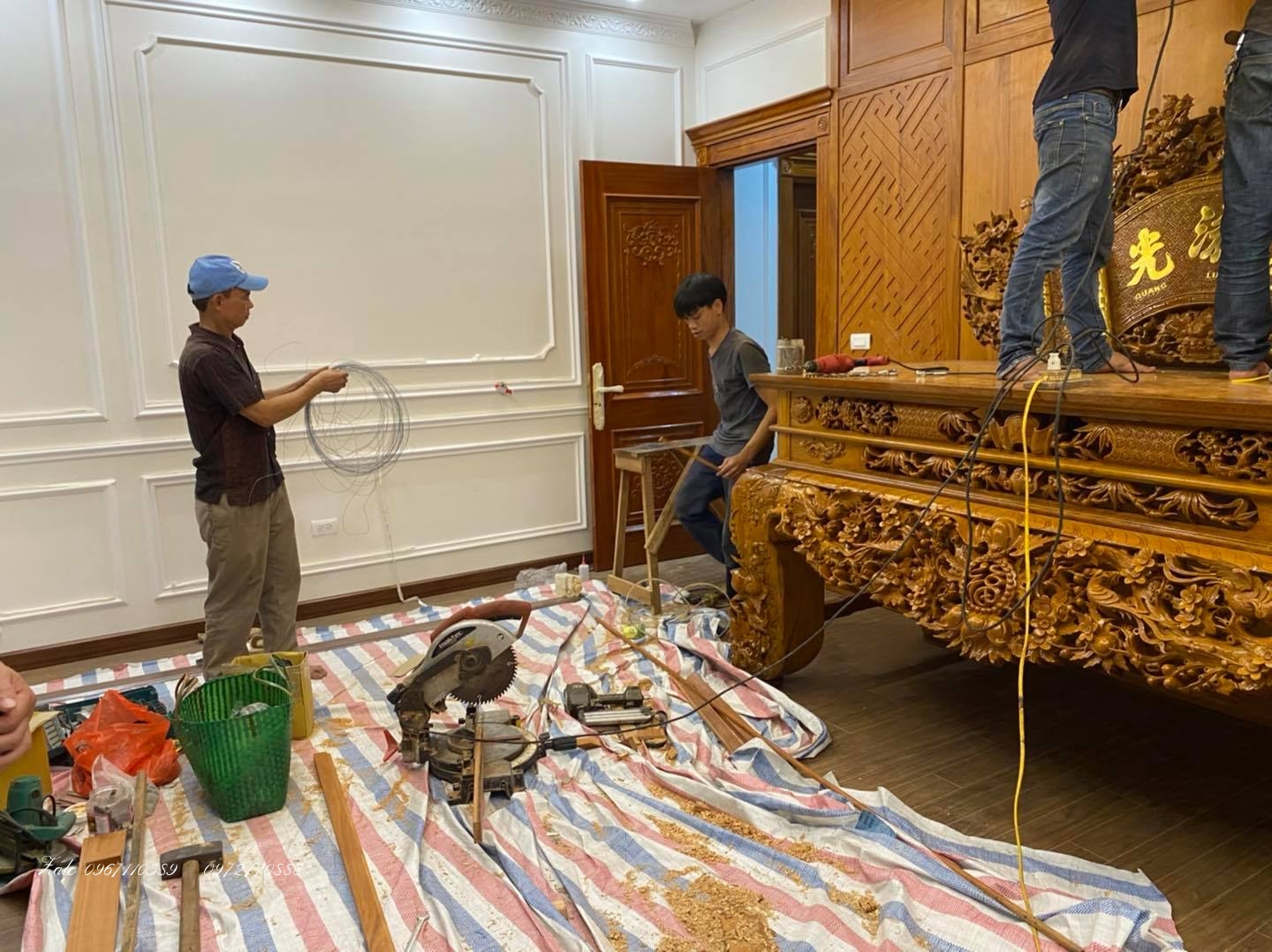 sập thờ mai điểu