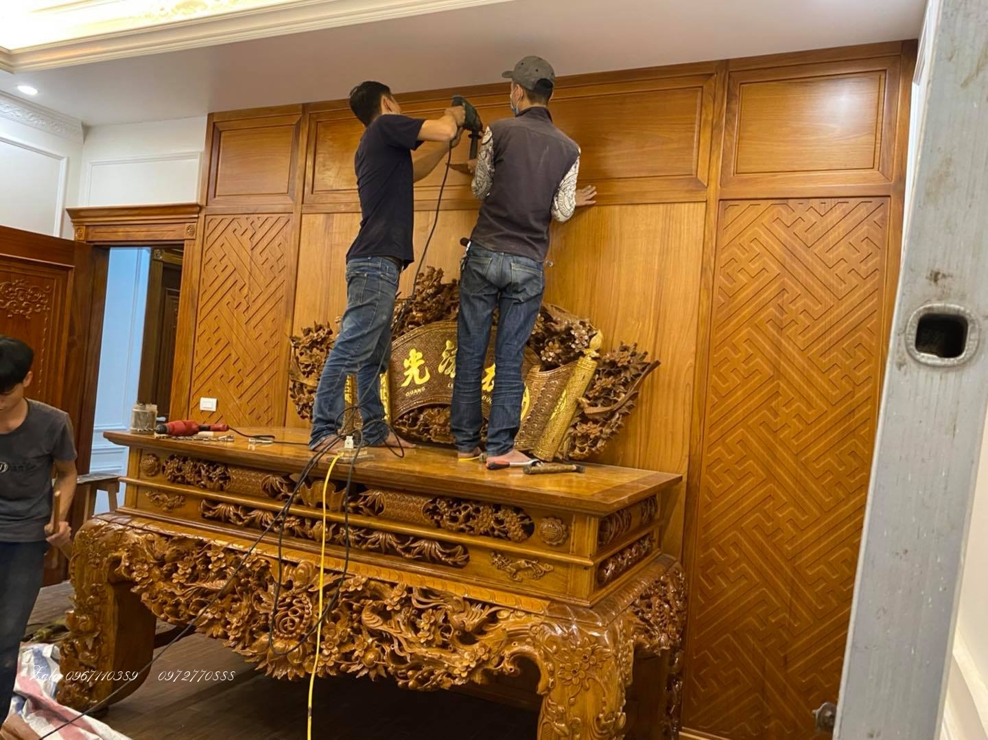 sập thờ mai điểu