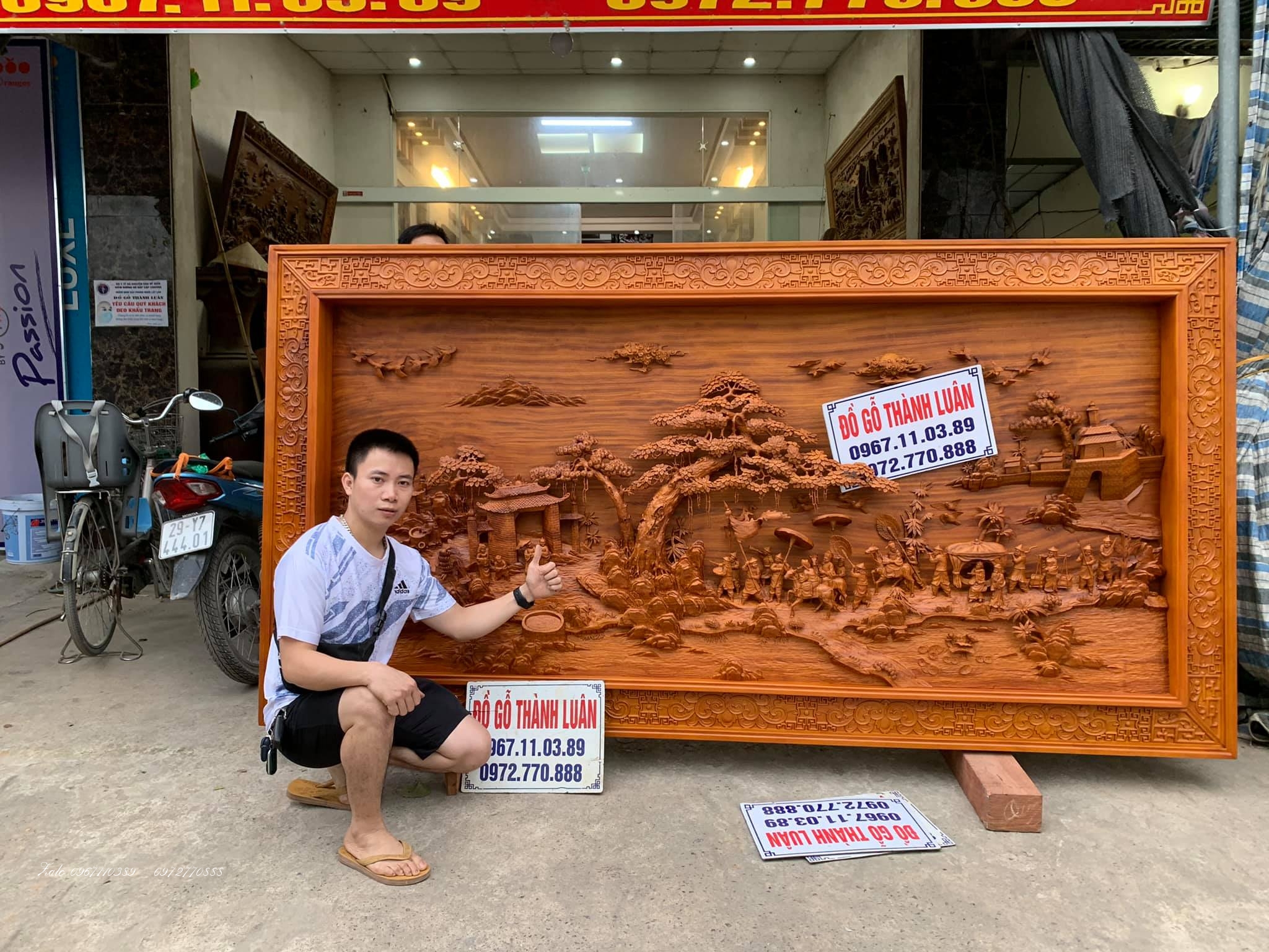 TRANH VINH QUY BÁI TỔ