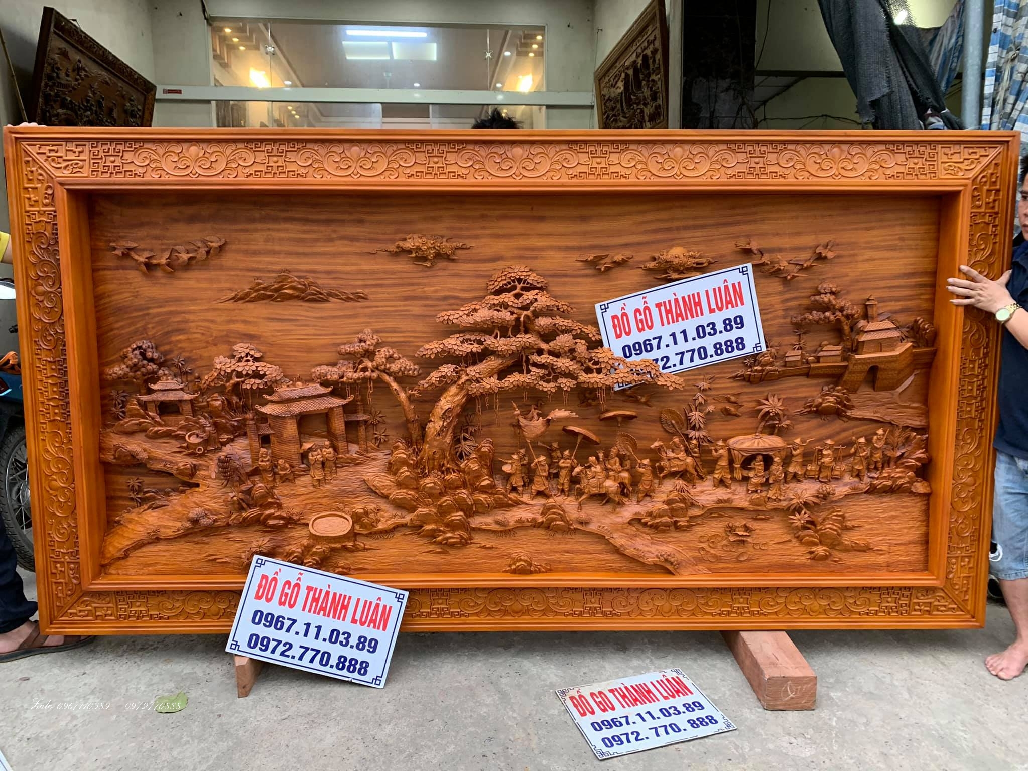 TRANH VINH QUY BÁI TỔ.,