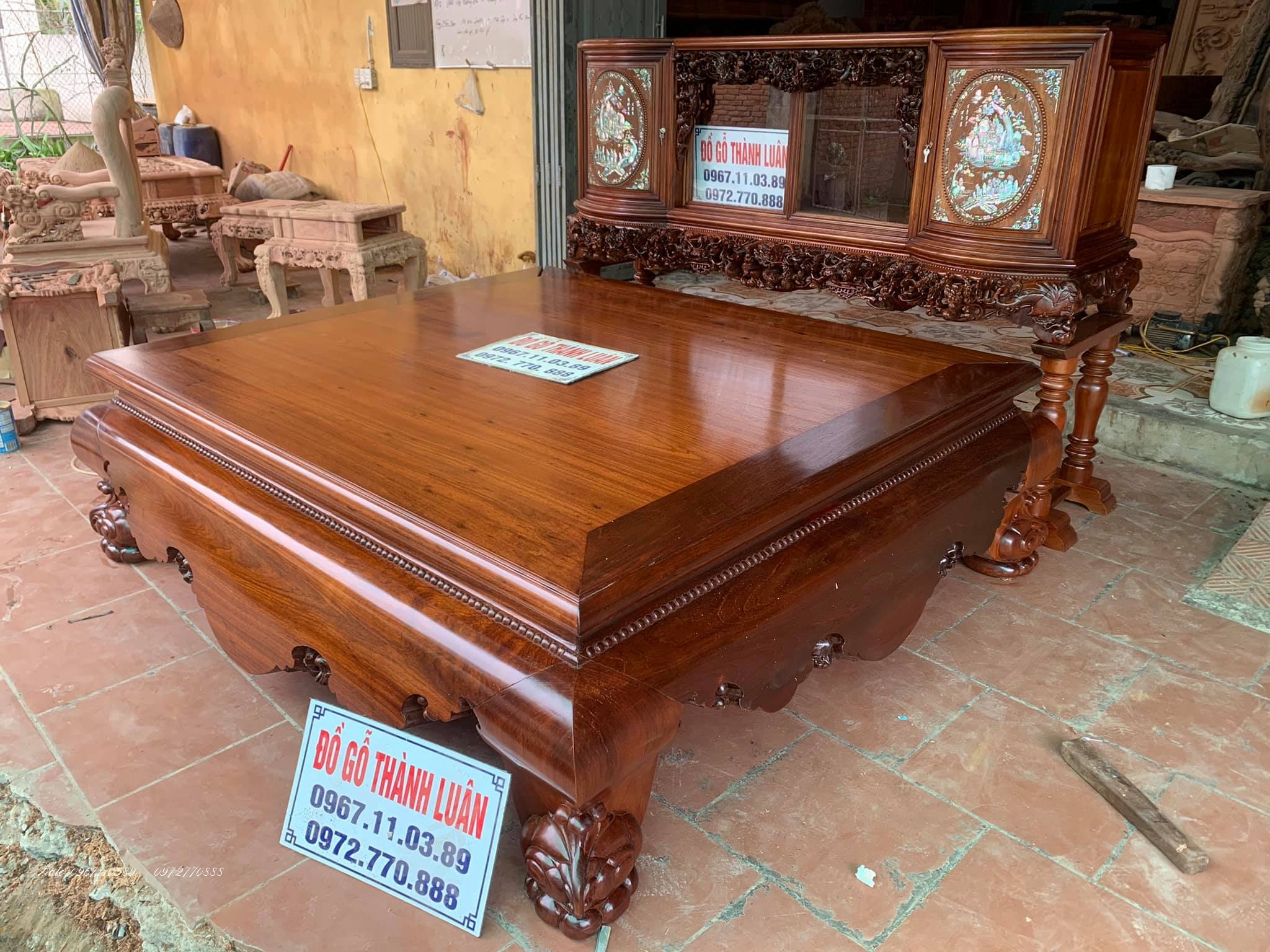 SẬP GỤ TỦ CHÈ SIÊU VÍP