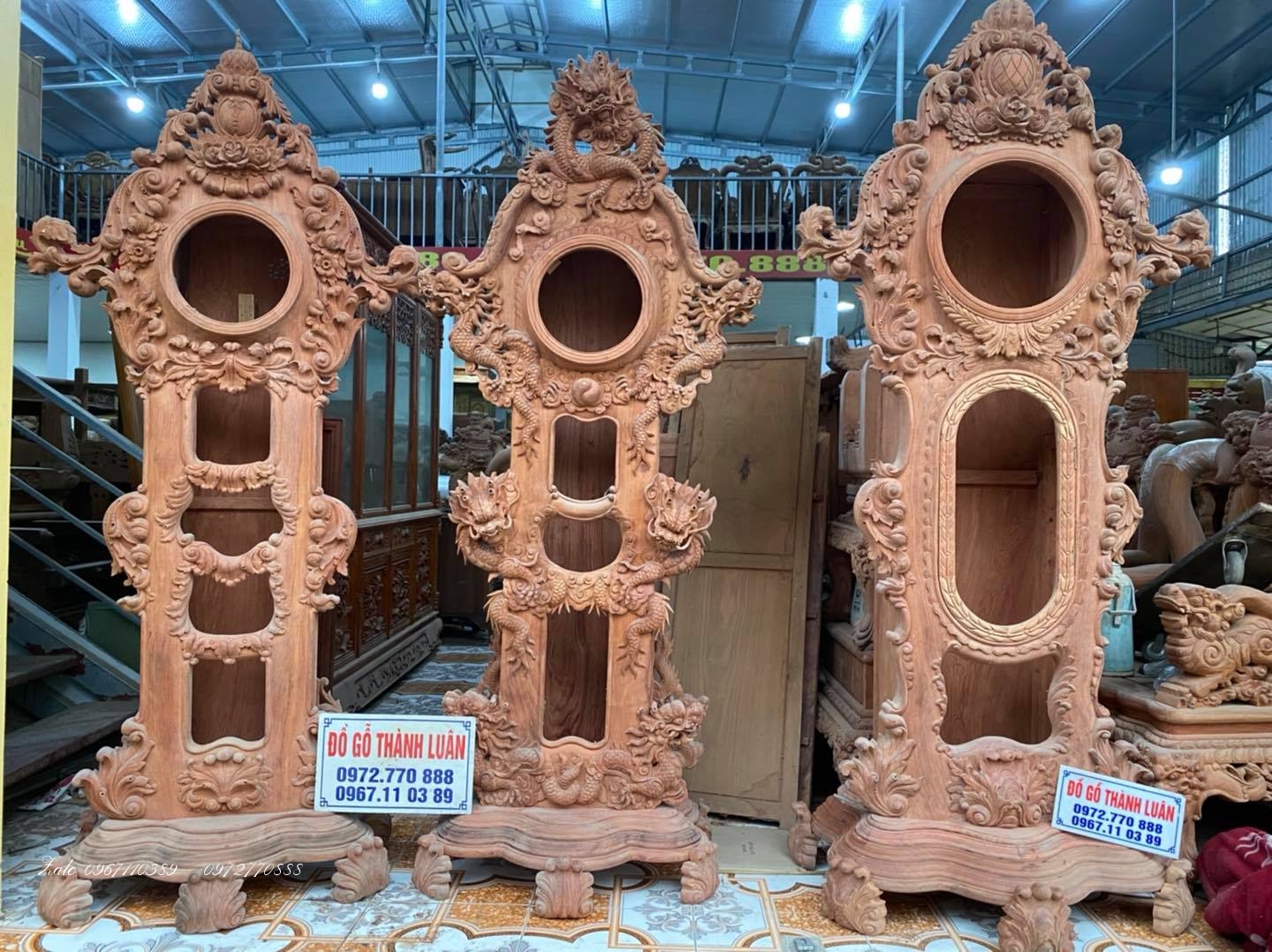 ồng hồ cây gỗ hương đá::::::