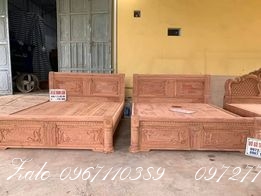 GIƯỜNG GỖ HƯƠNG GỖ GÕ ĐỎ