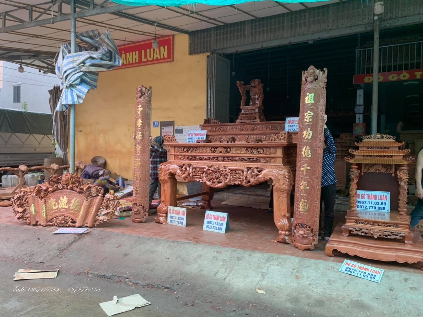 BỘ NỘI THẤT PHÒNG THỜ             .