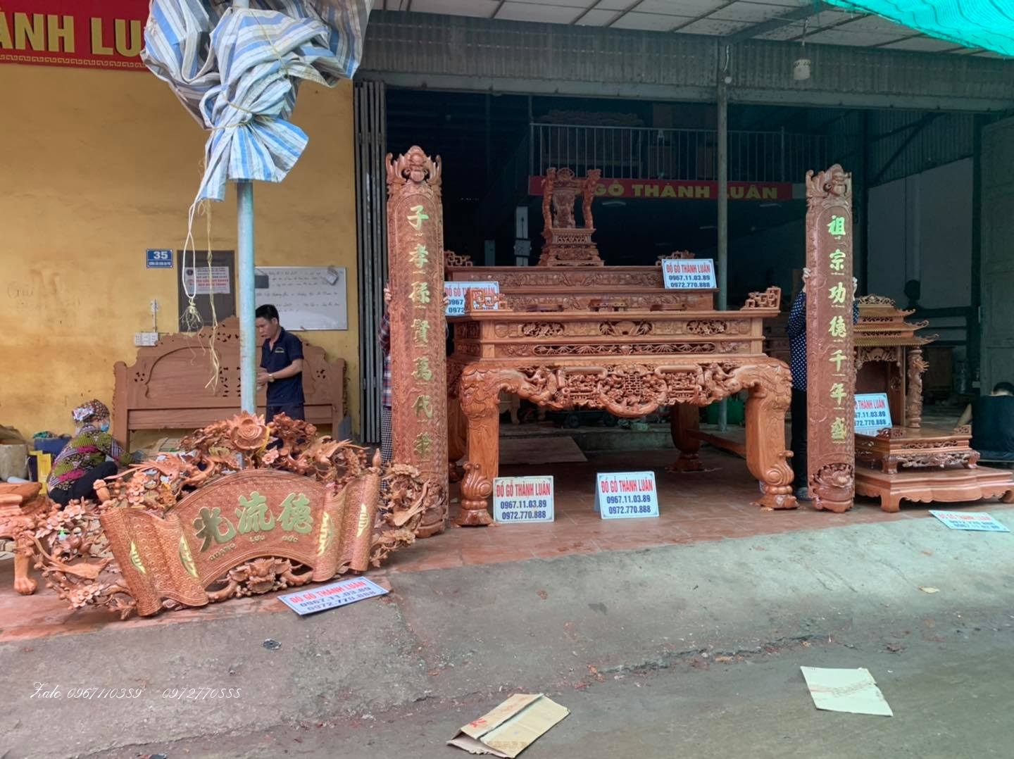 BỘ NỘI THẤT PHÒNG THỜ..