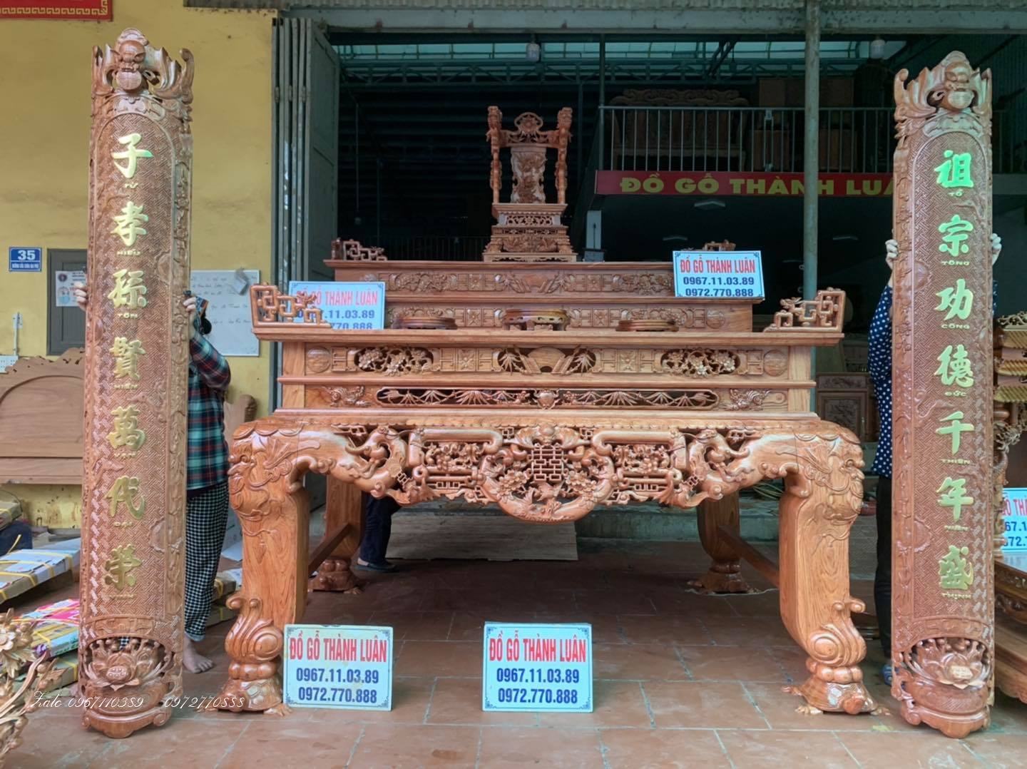 BỘ NỘI THẤT PHÒNG THỜo