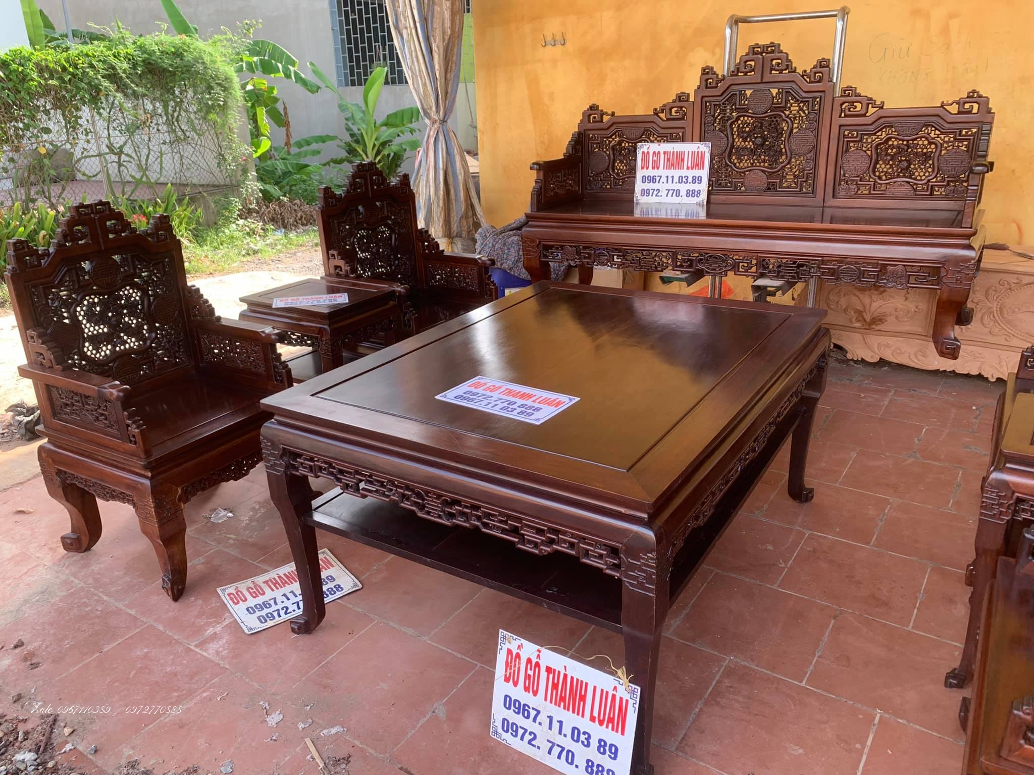 Bộ Trường Kỷ Huế Ngũ Lân,