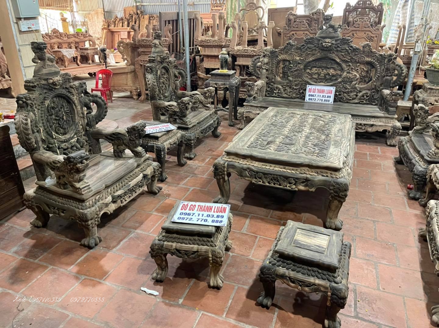 Bộ Bàn Ghế Đỉnh Rồng