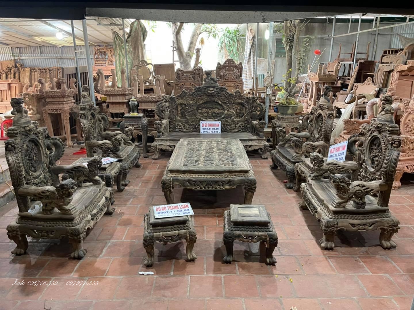 Bộ Bàn Ghế Đỉnh Rồng