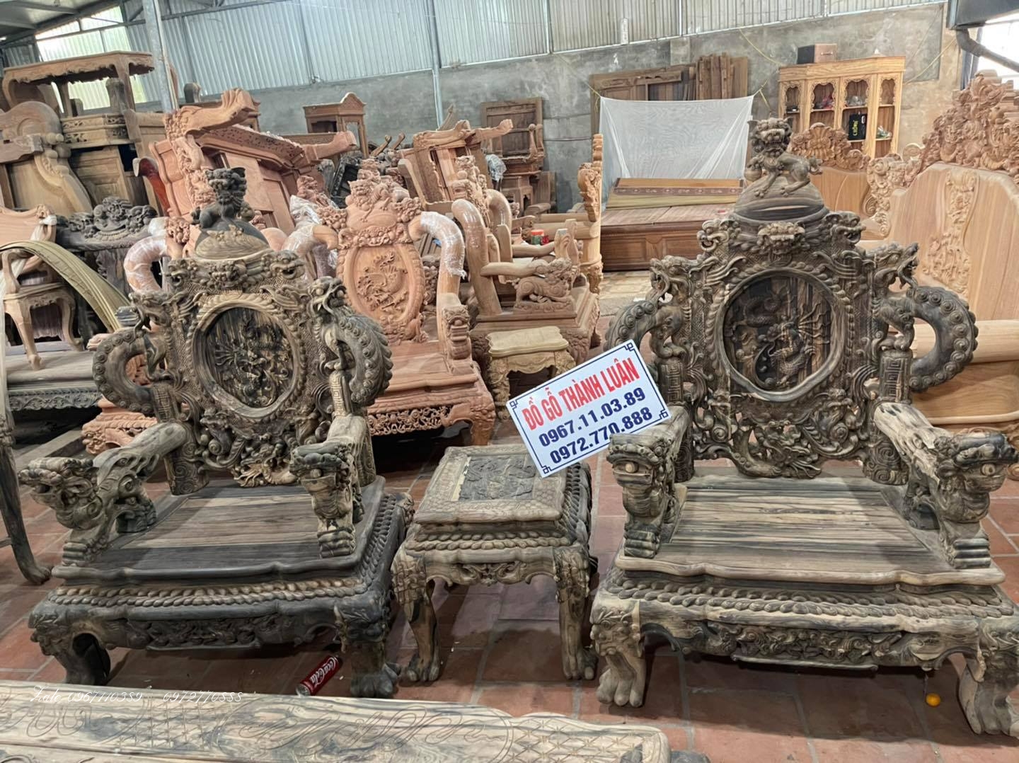 Bộ Bàn Ghế Đỉnh Rồng