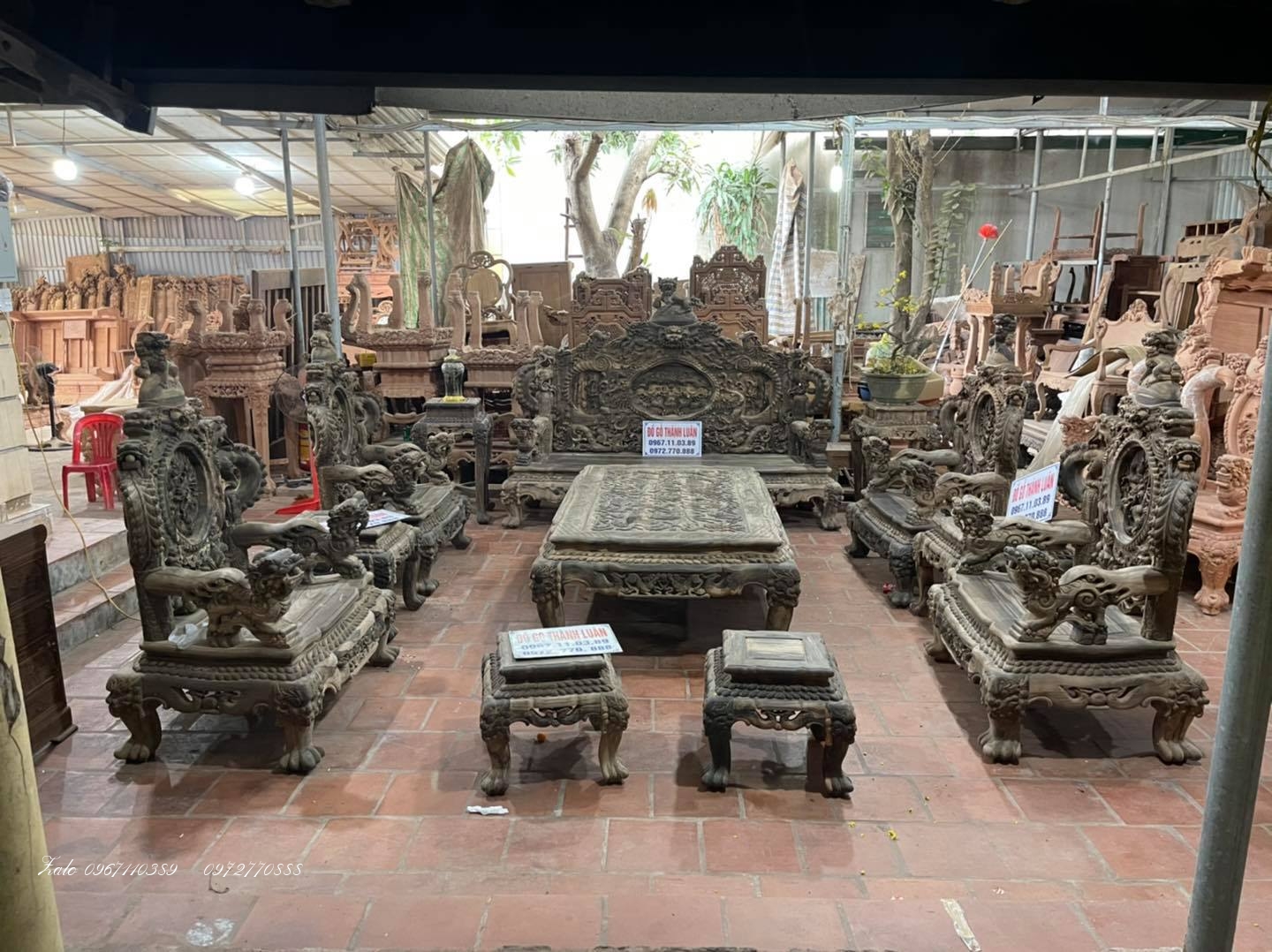 Bộ Bàn Ghế Đỉnh Rồng