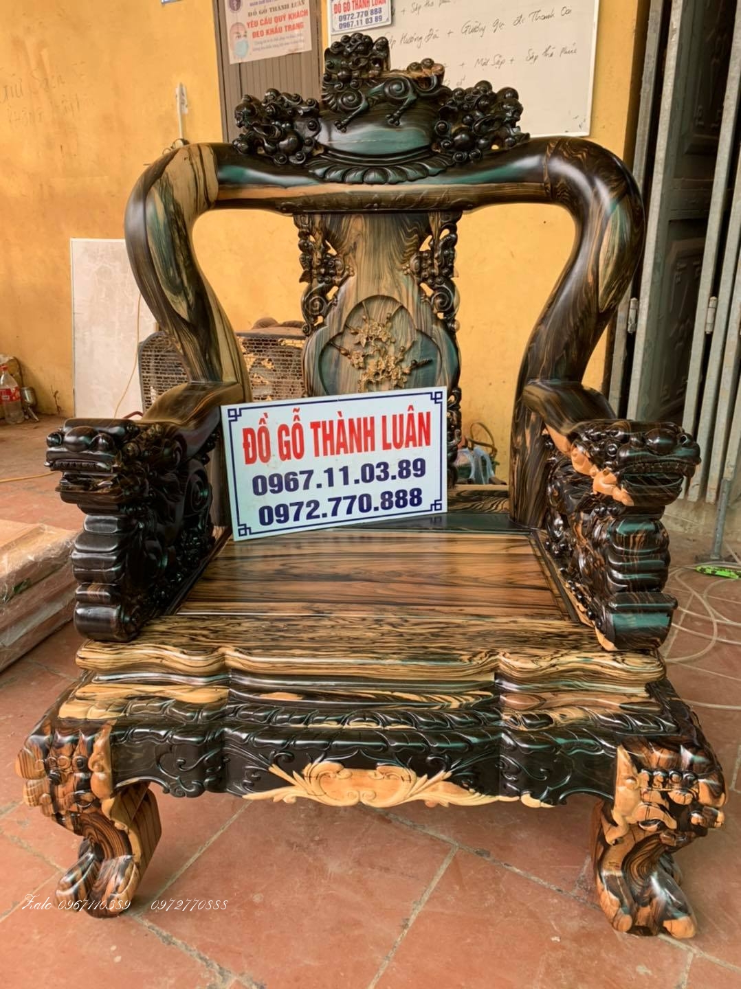 Bộ Bàn Ghế Gỗ Mun