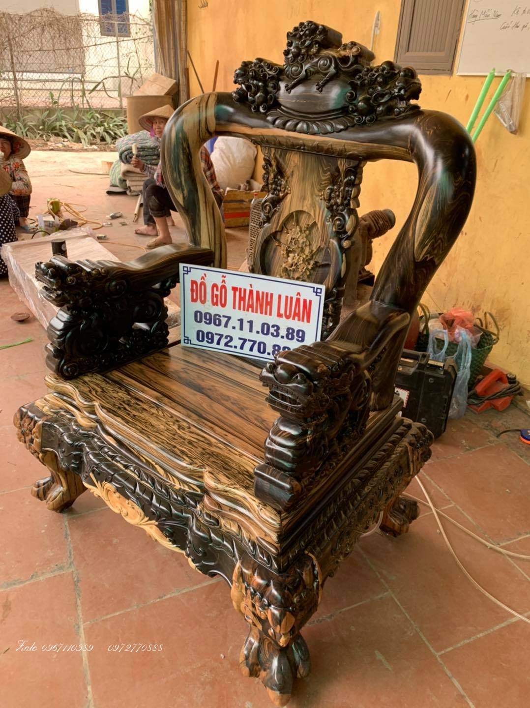 Bộ Bàn Ghế Gỗ Mun