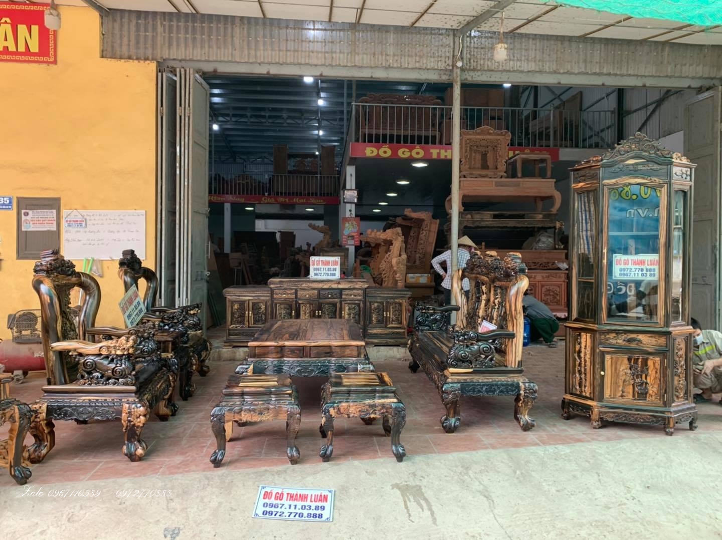 Bộ Bàn Ghế Gỗ Mun