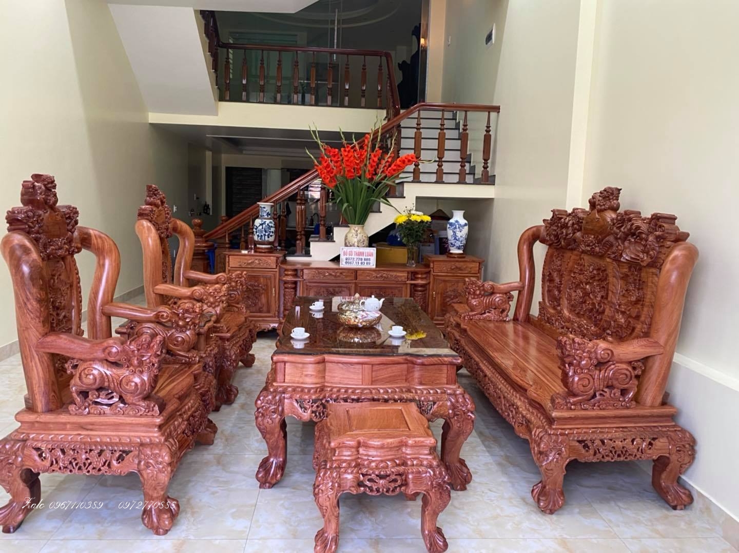 bộ ghế nghê bảo đỉnh