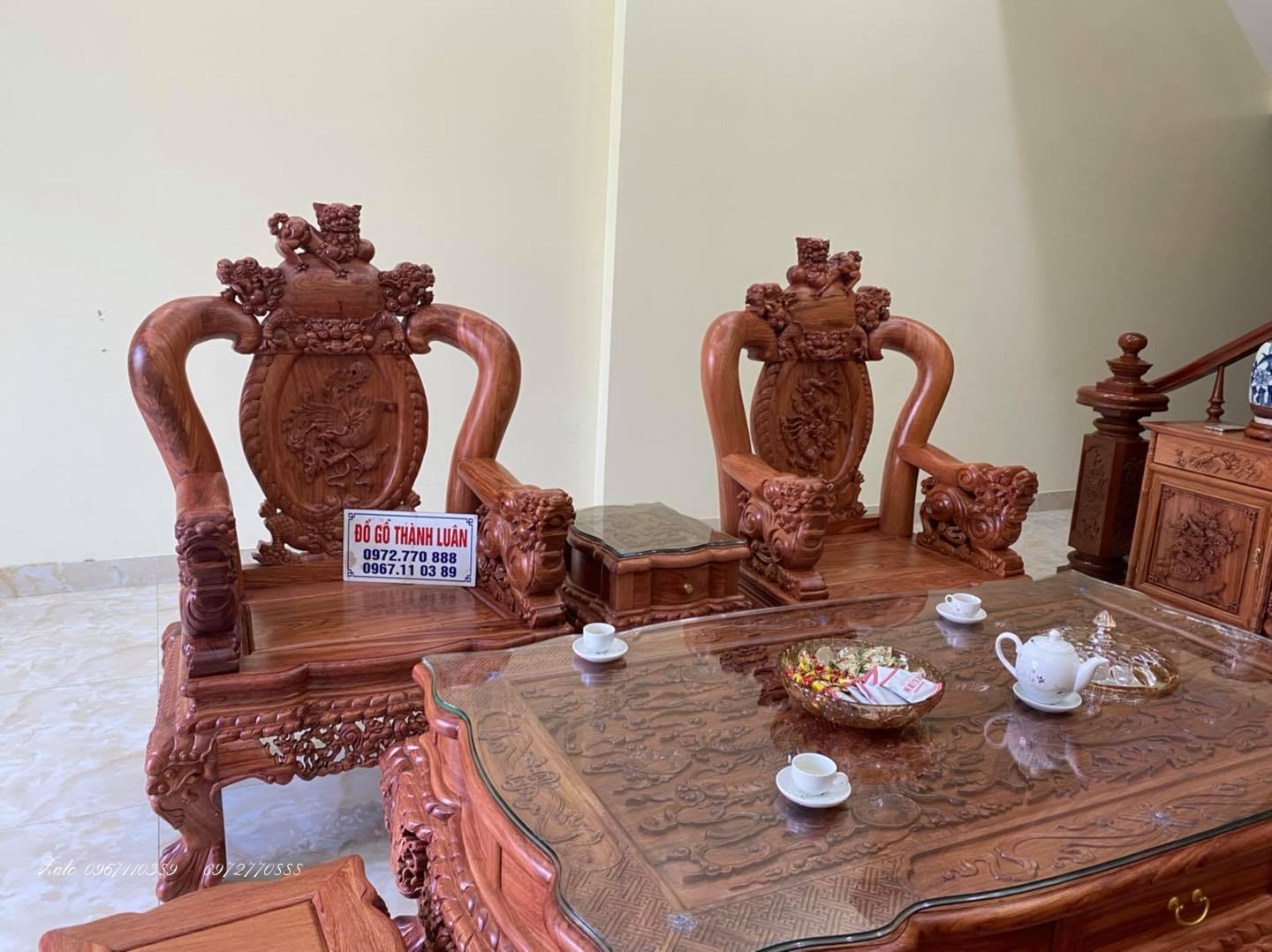 bộ ghế nghê bảo đỉnh .