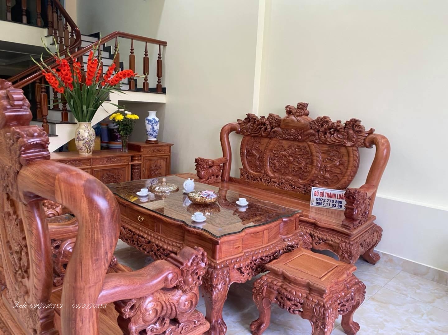 bộ ghế nghê bảo đỉnh :