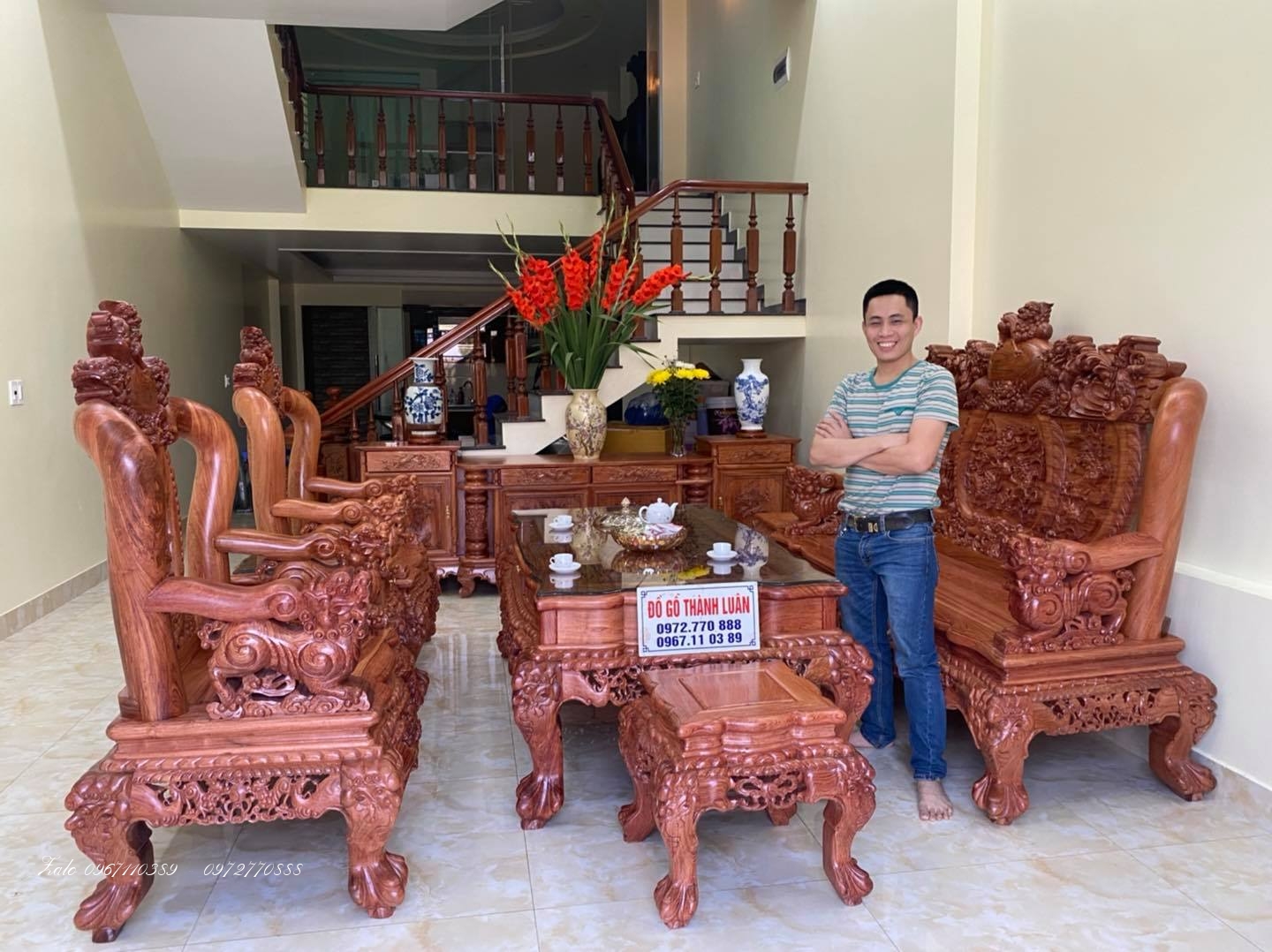 bộ ghế nghê bảo đỉnh