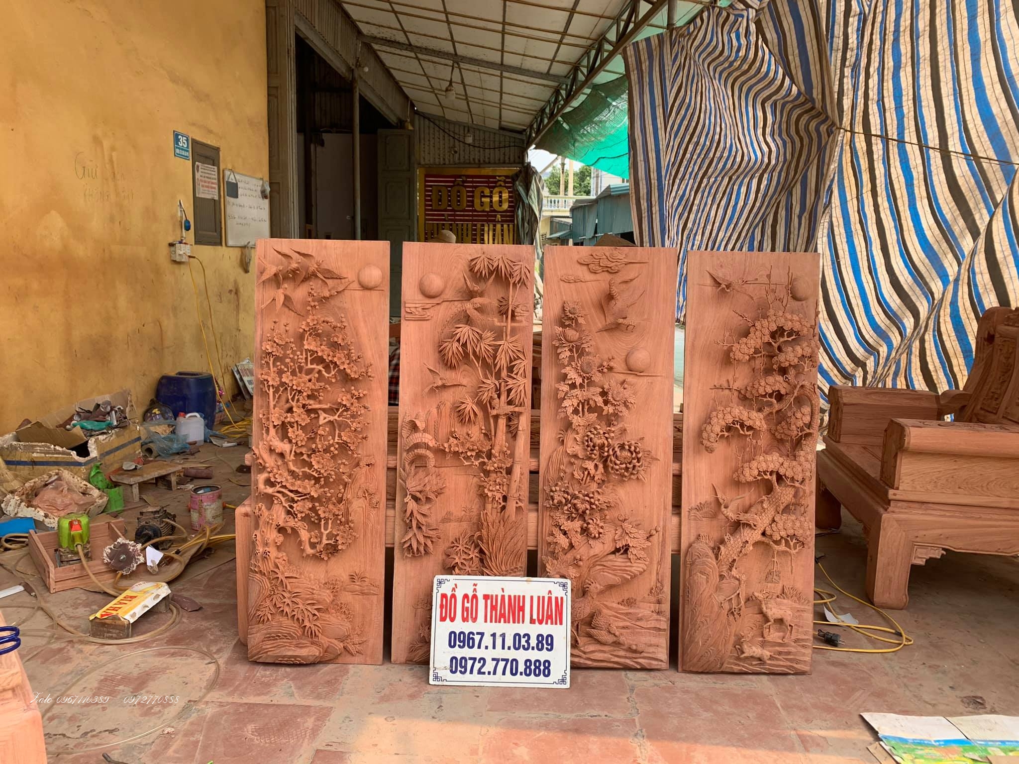 Bộ Tranh Tứ Quý