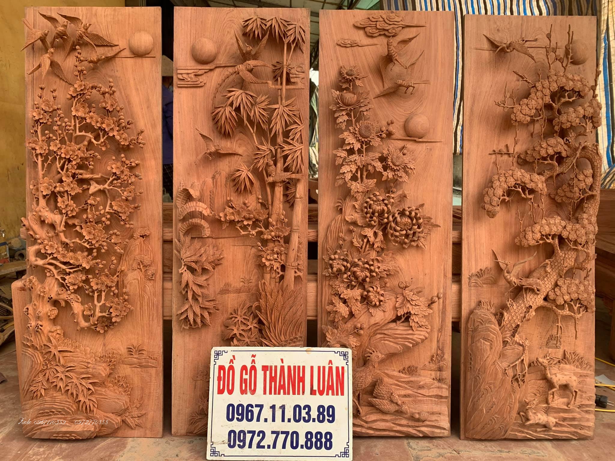 Bộ Tranh Tứ Quý