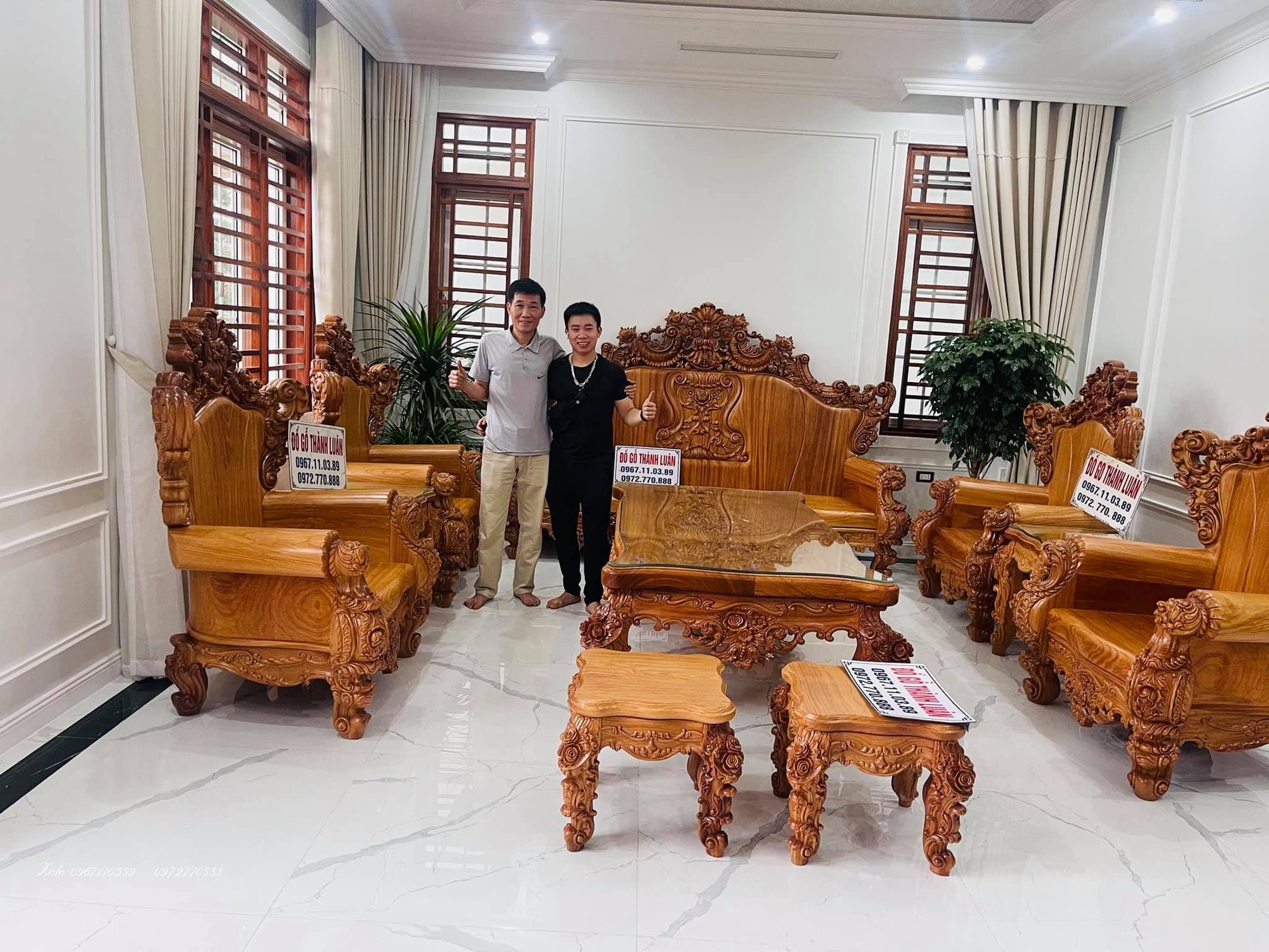 Bộ bàn ghế Hoàng Gia