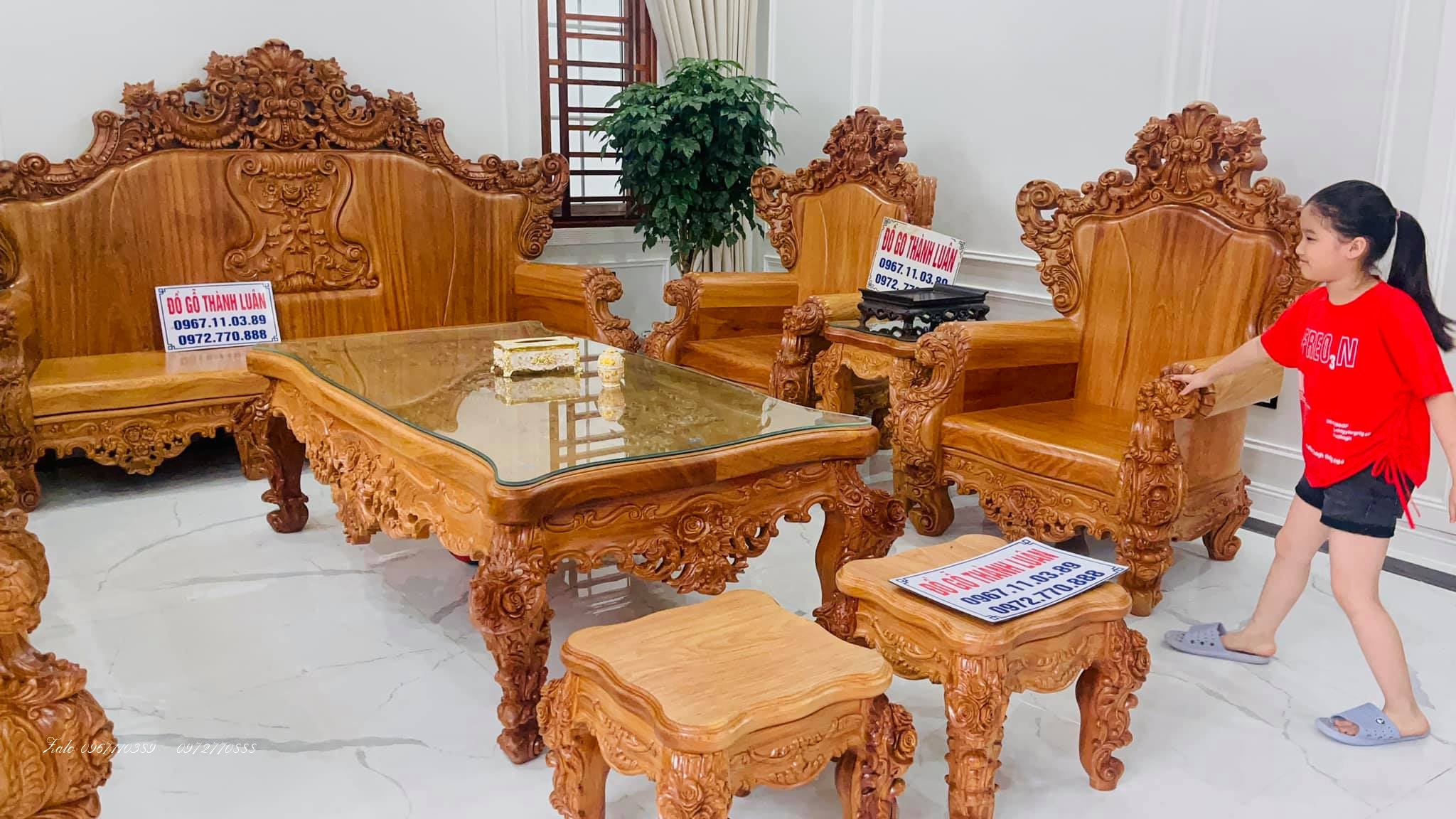 Bộ bàn ghế Hoàng Gia