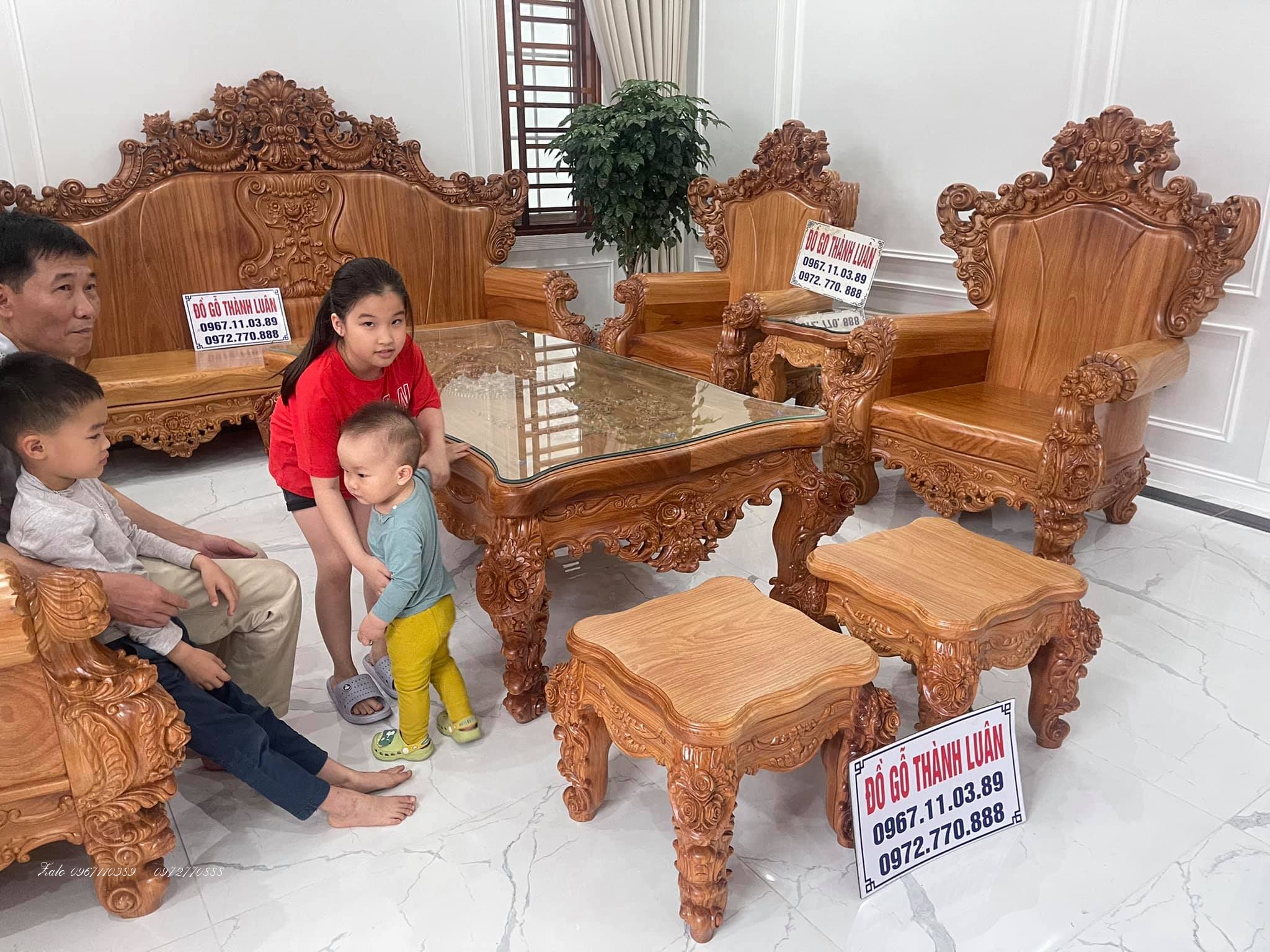 Bộ bàn ghế Hoàng Gia ,