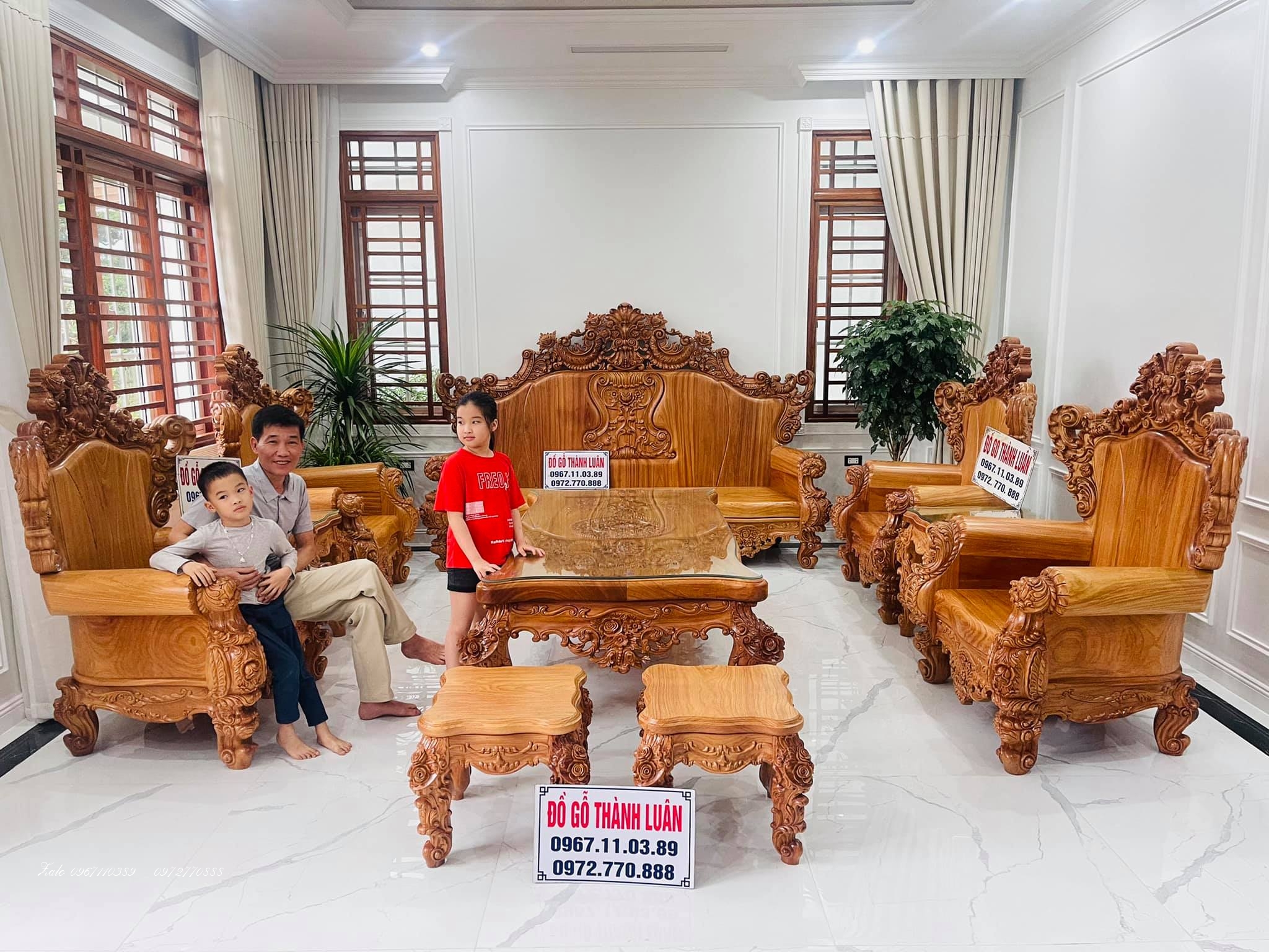 Bộ bàn ghế Hoàng Gia,
