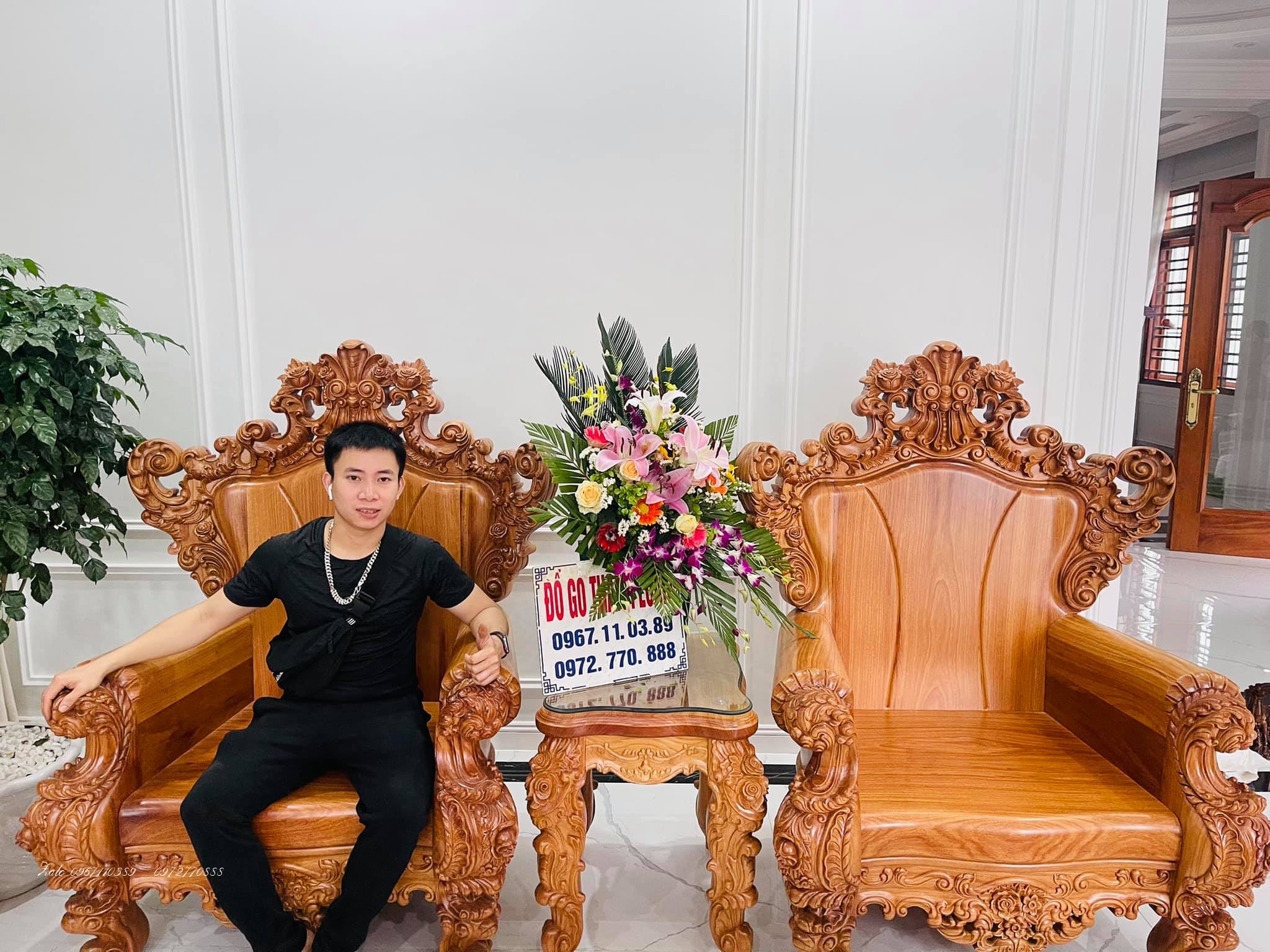 Bộ bàn ghế Hoàng Gia.