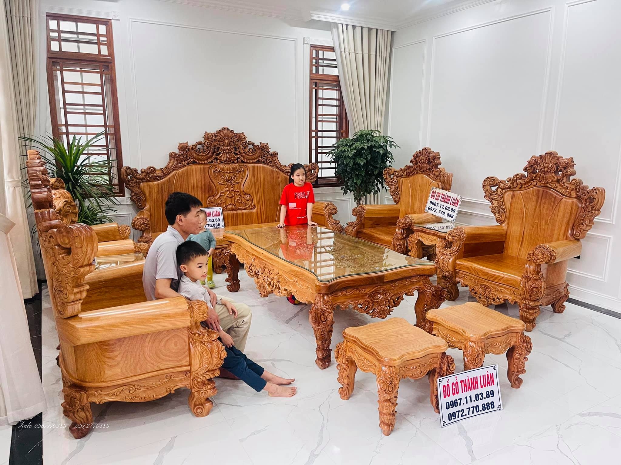 Bộ bàn ghế Hoàng Gia..
