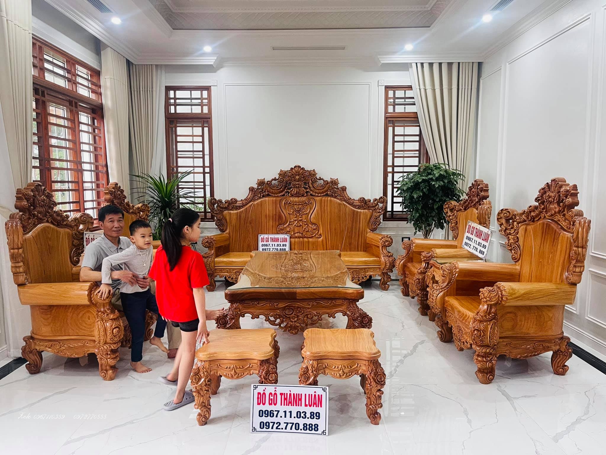 Bộ bàn ghế Hoàng Gia
