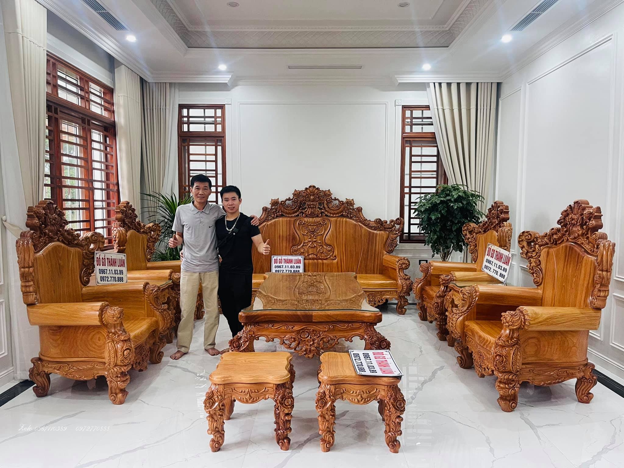 Bộ bàn ghế Hoàng Gia: