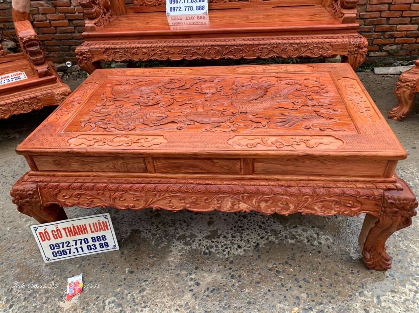 Bộ Ghế Minh Nghê Gỗ Hương