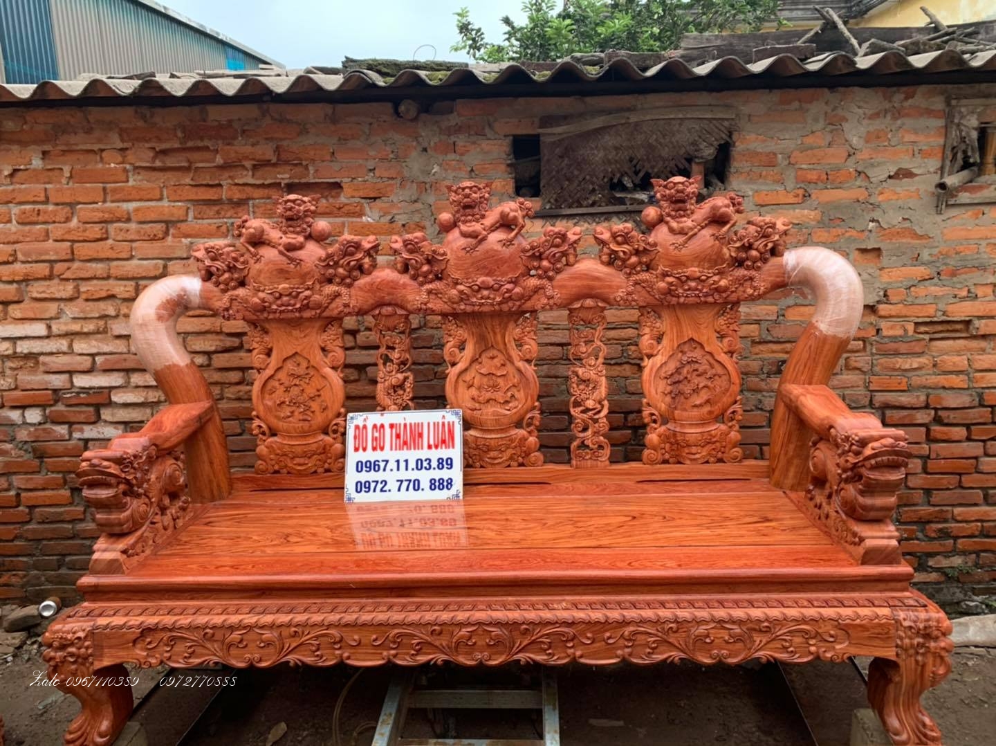 Bộ Ghế Minh Nghê Gỗ Hương