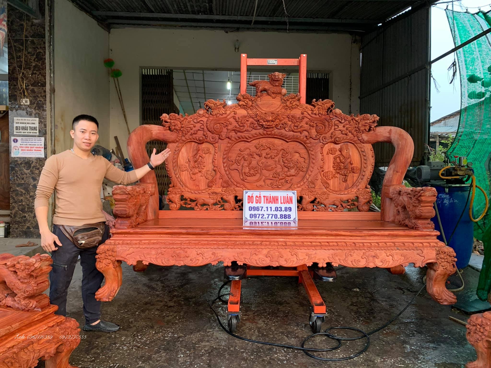 Bộ Ghế Nghê Bảo Đỉnhh.