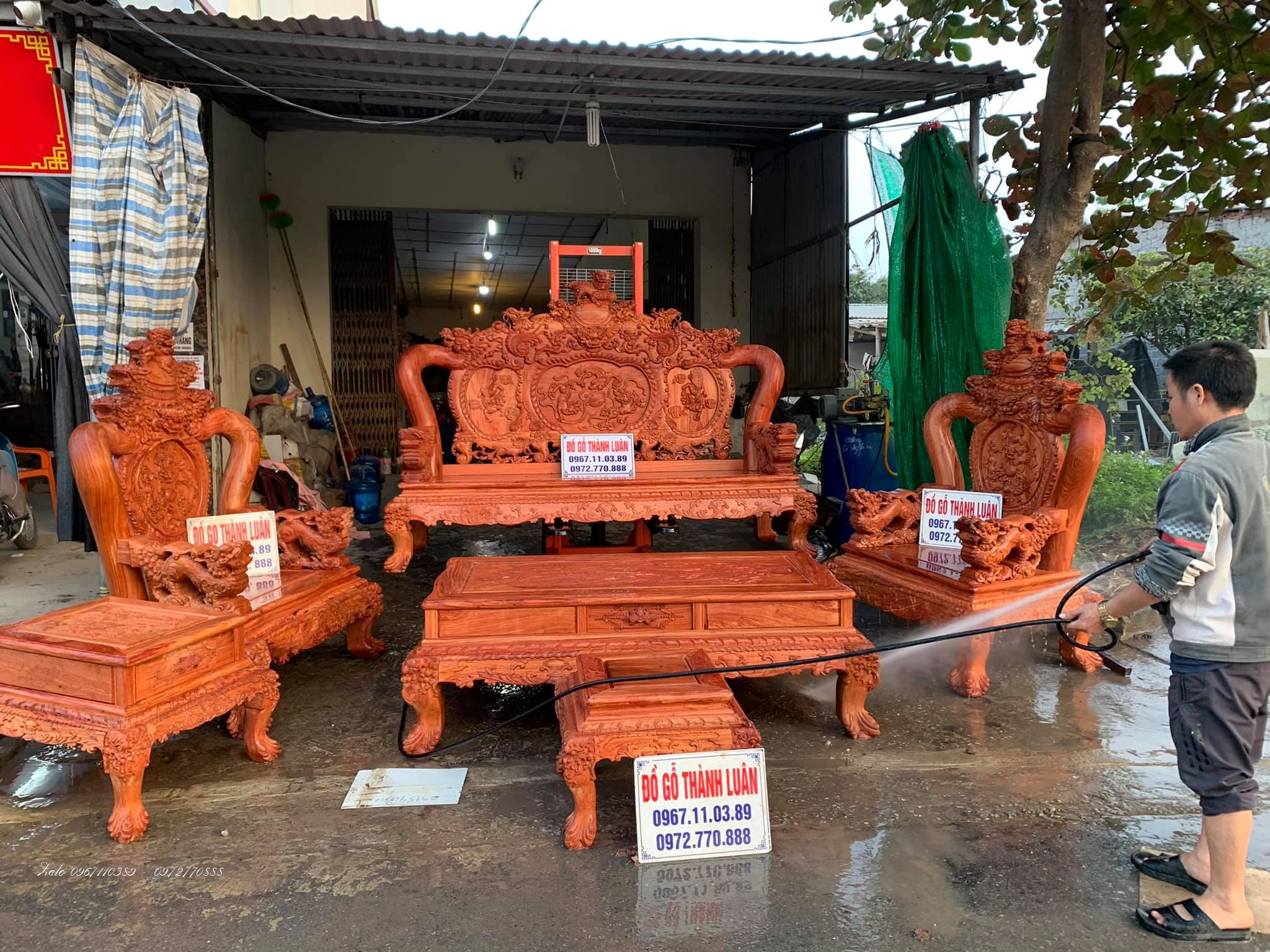 Bộ Ghế Nghê Bảo Đỉnhh