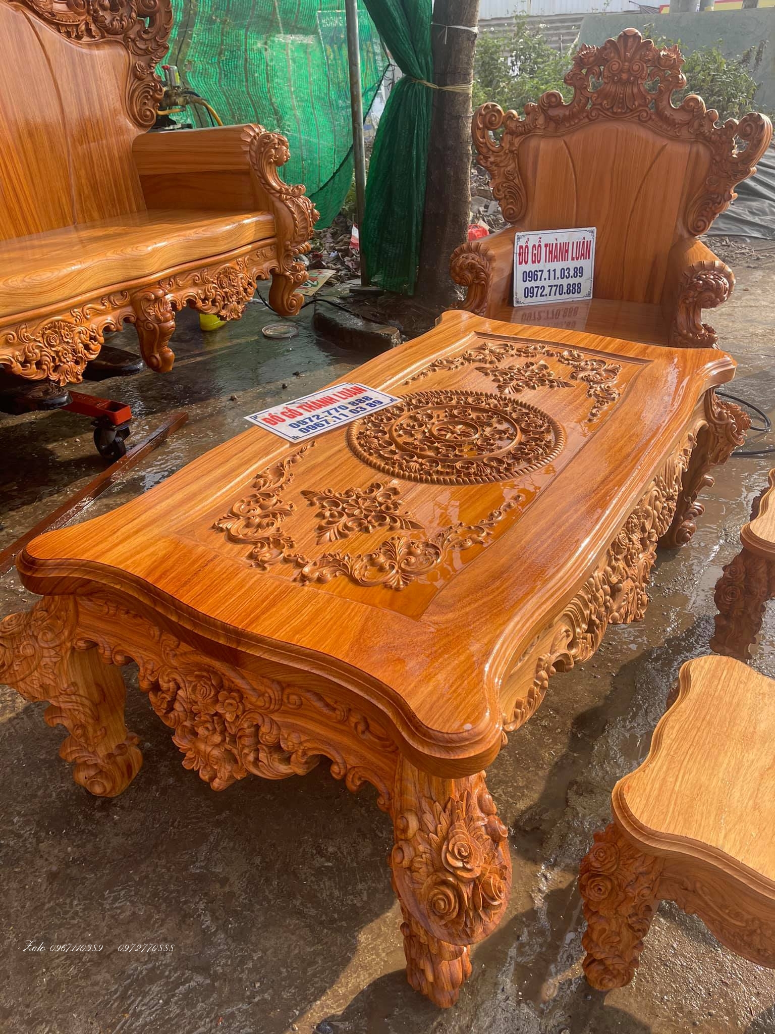 Bộ Ghế Hoàng Gia Gỗ