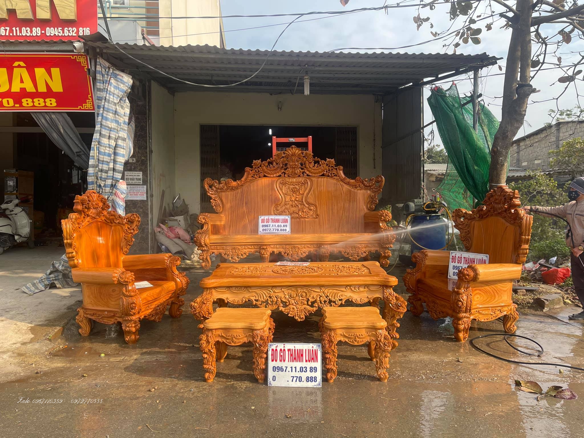 Bộ Ghế Hoàng Gia Gỗ