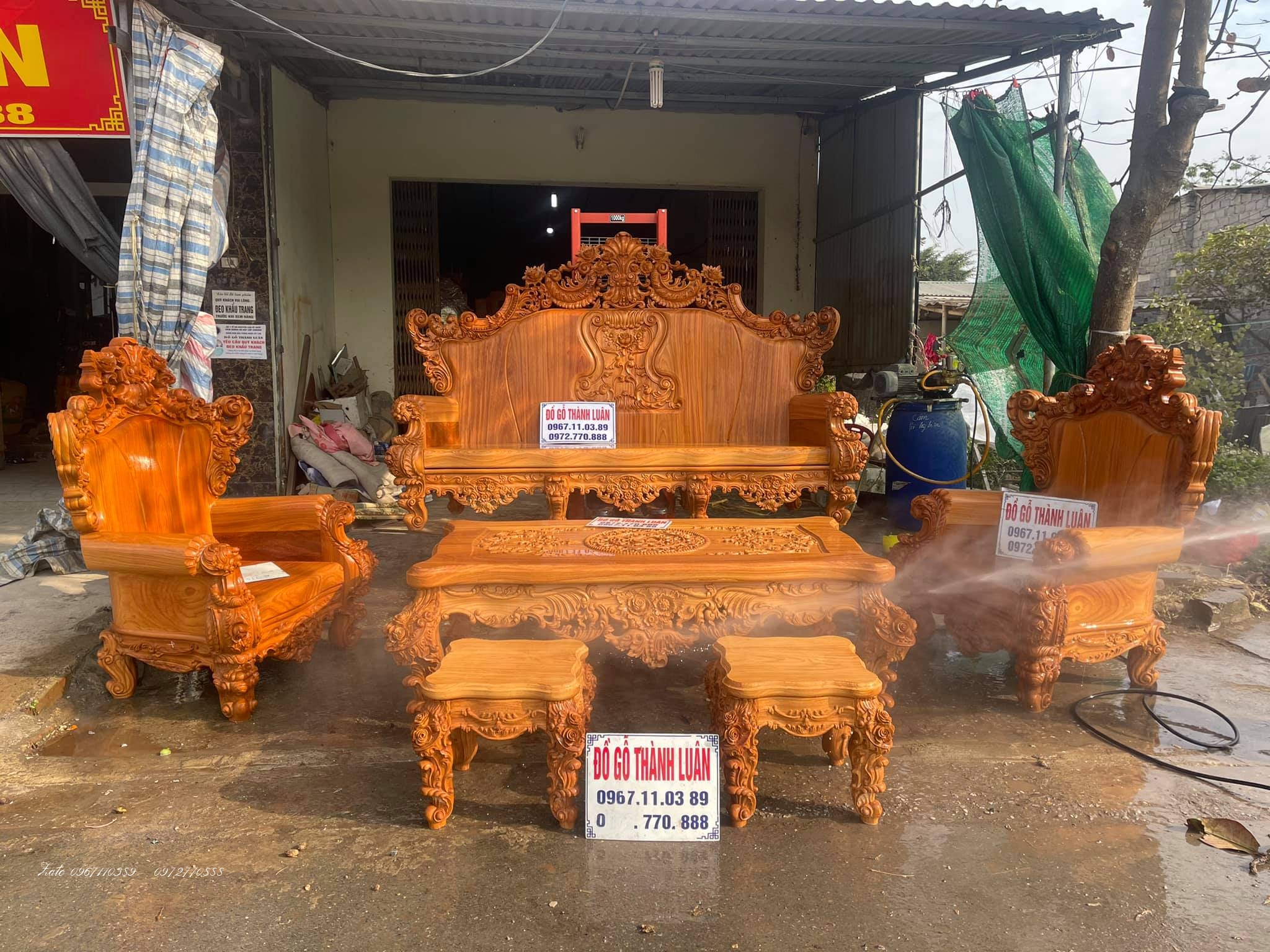 Bộ Ghế Hoàng Gia Gỗ